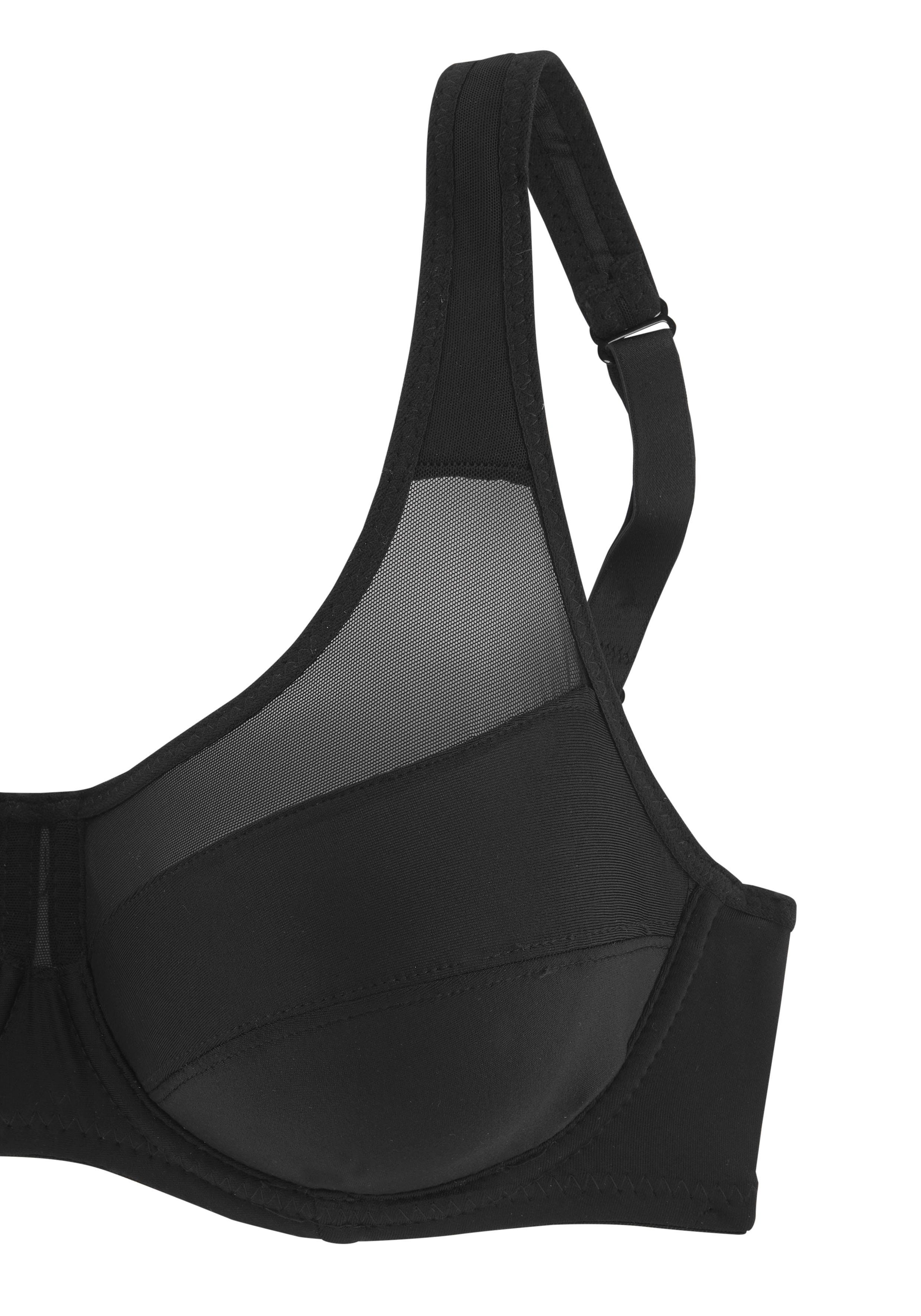 Petite fleur Beugel-bh van microtouch-materiaal (Set van 2)
