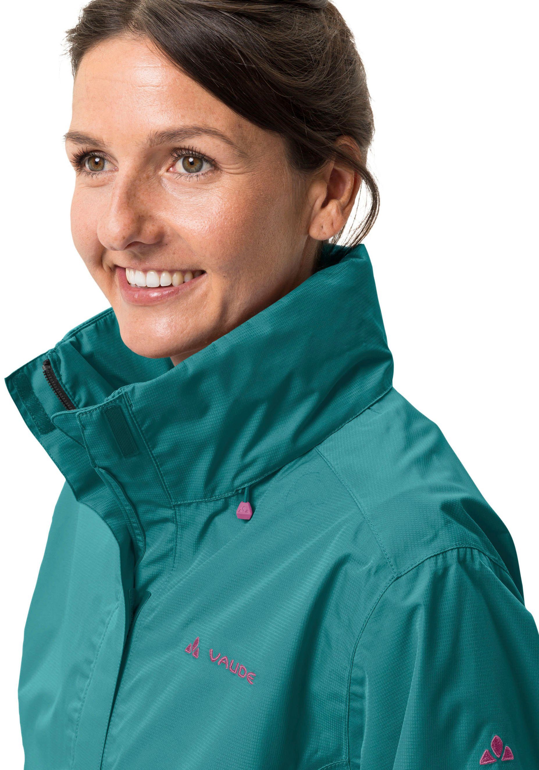 VAUDE Outdoorjack WOMEN'S ESCAPE LIGHT JACKET Waterdicht & winddicht & ademend (1 stuk)