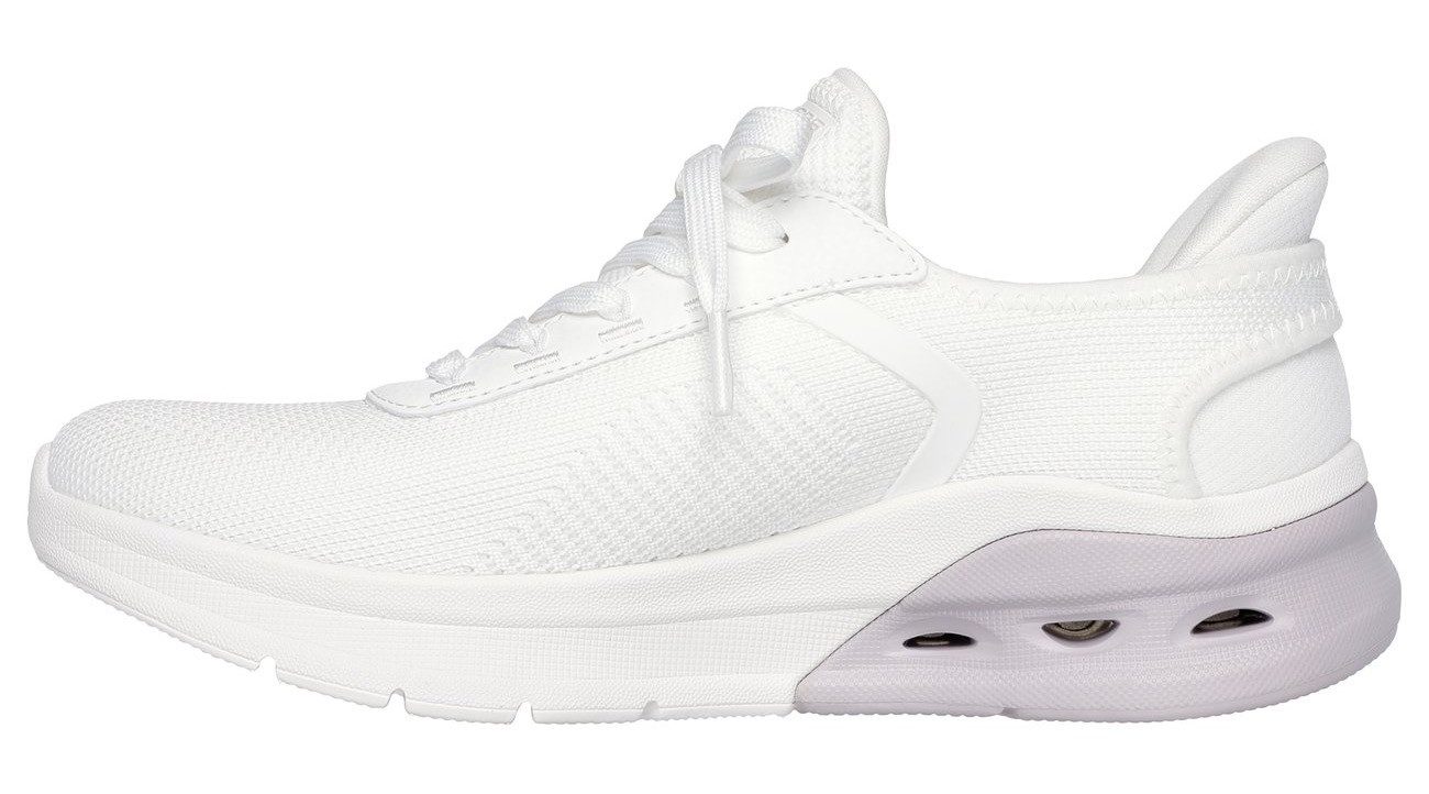 Skechers Slip-on sneakers BOBS ARC WAVES 2.0 , trainingsschoen, slippers, veterschoenen in vegan verwerking