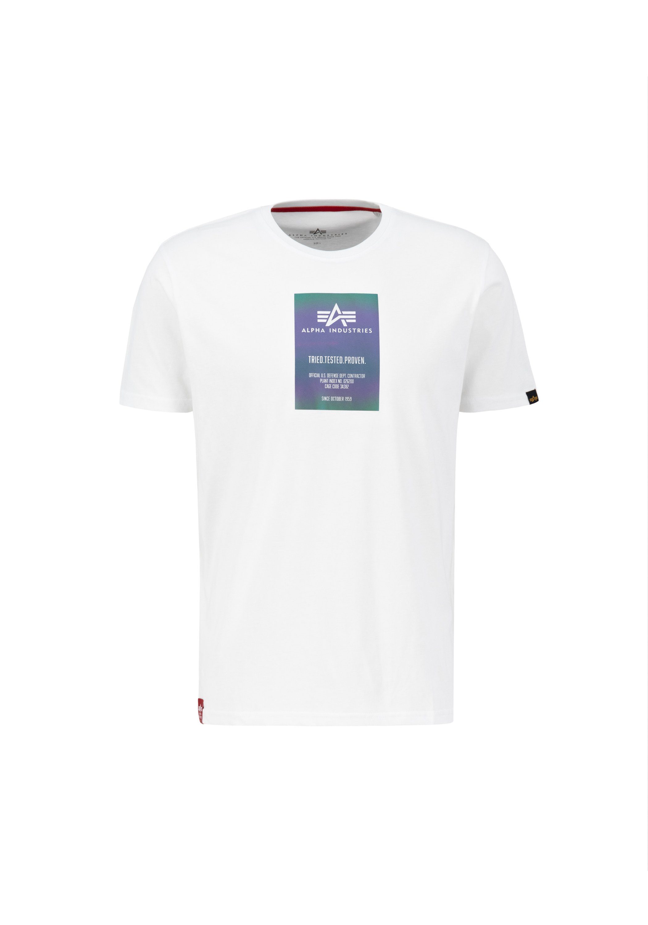 Alpha Industries T-shirt  Men - T-Shirts Rainbow Reflective Label T