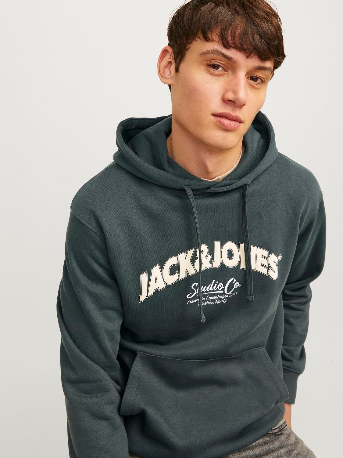 Jack & Jones Hoodie JORBRONX ARCH BIG SWEAT HOOD