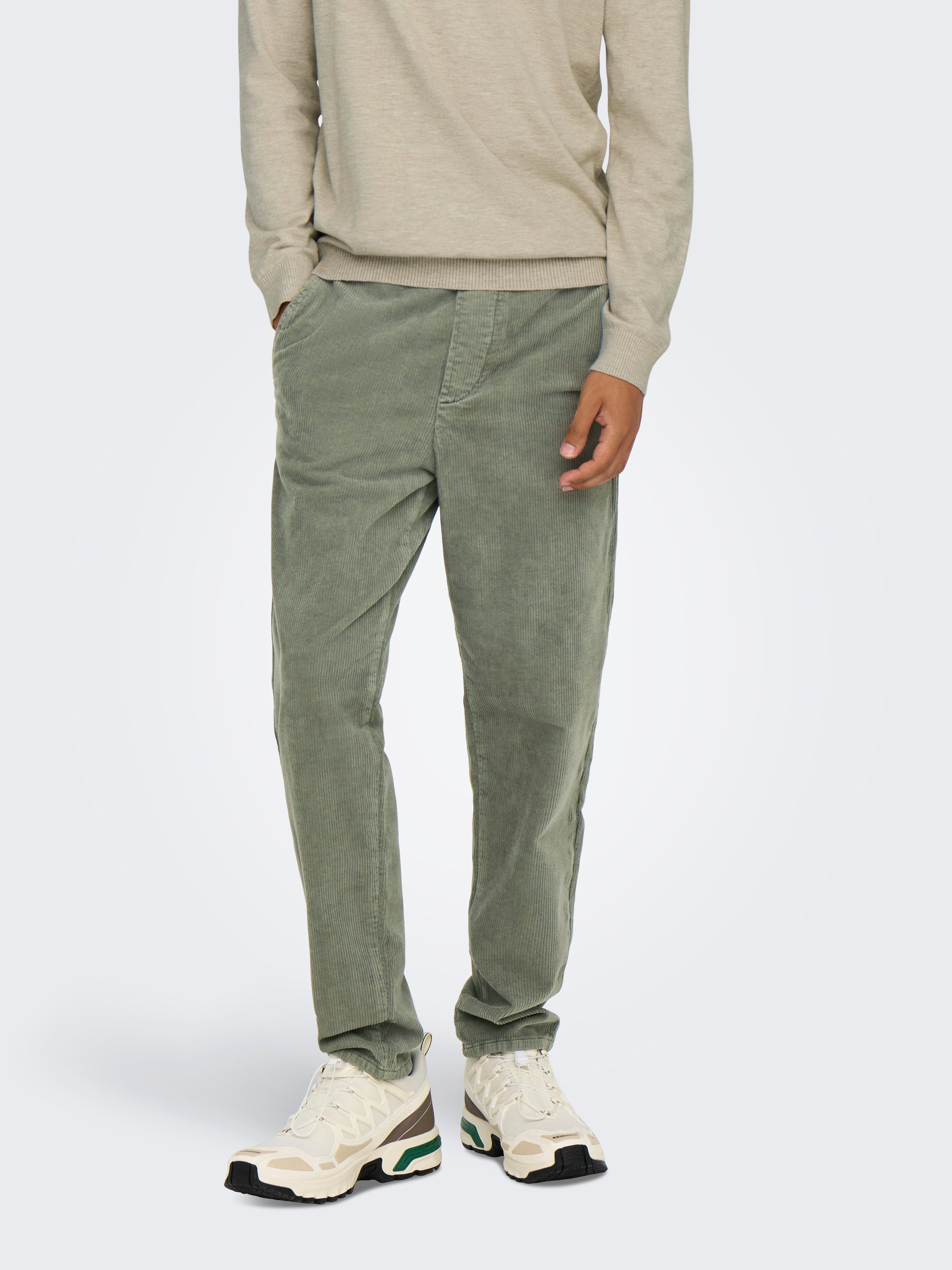 ONLY & SONS Cordbroek ONSLINUS TAP CORDUROY 0185 PANT NOOS