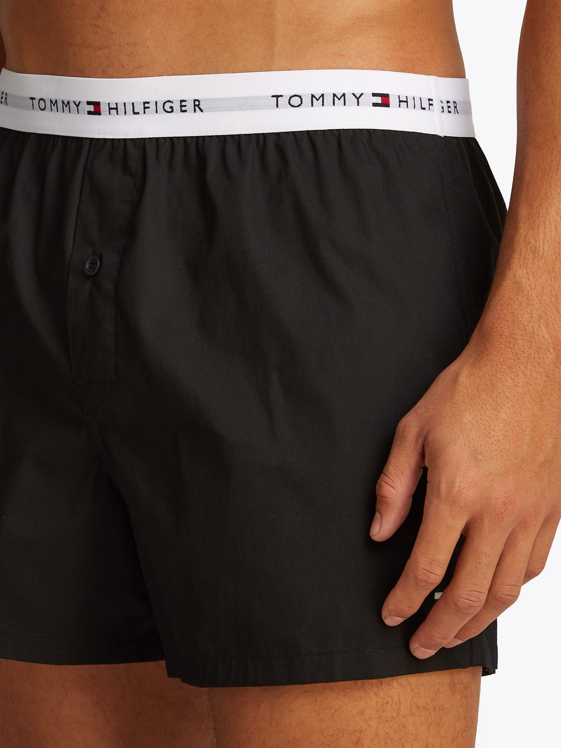 Tommy Hilfiger Underwear Geweven boxershort 2P WOVEN BOXER (set, 2 stuks, 2 stuks)