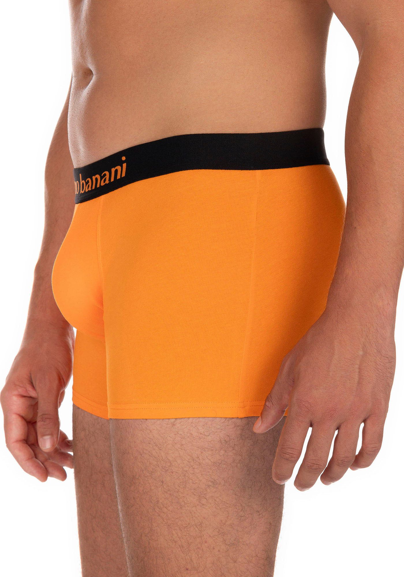 Bruno Banani Boxershort Flowing met contrasterend logo-tailleband (2 stuks, Set van 2)