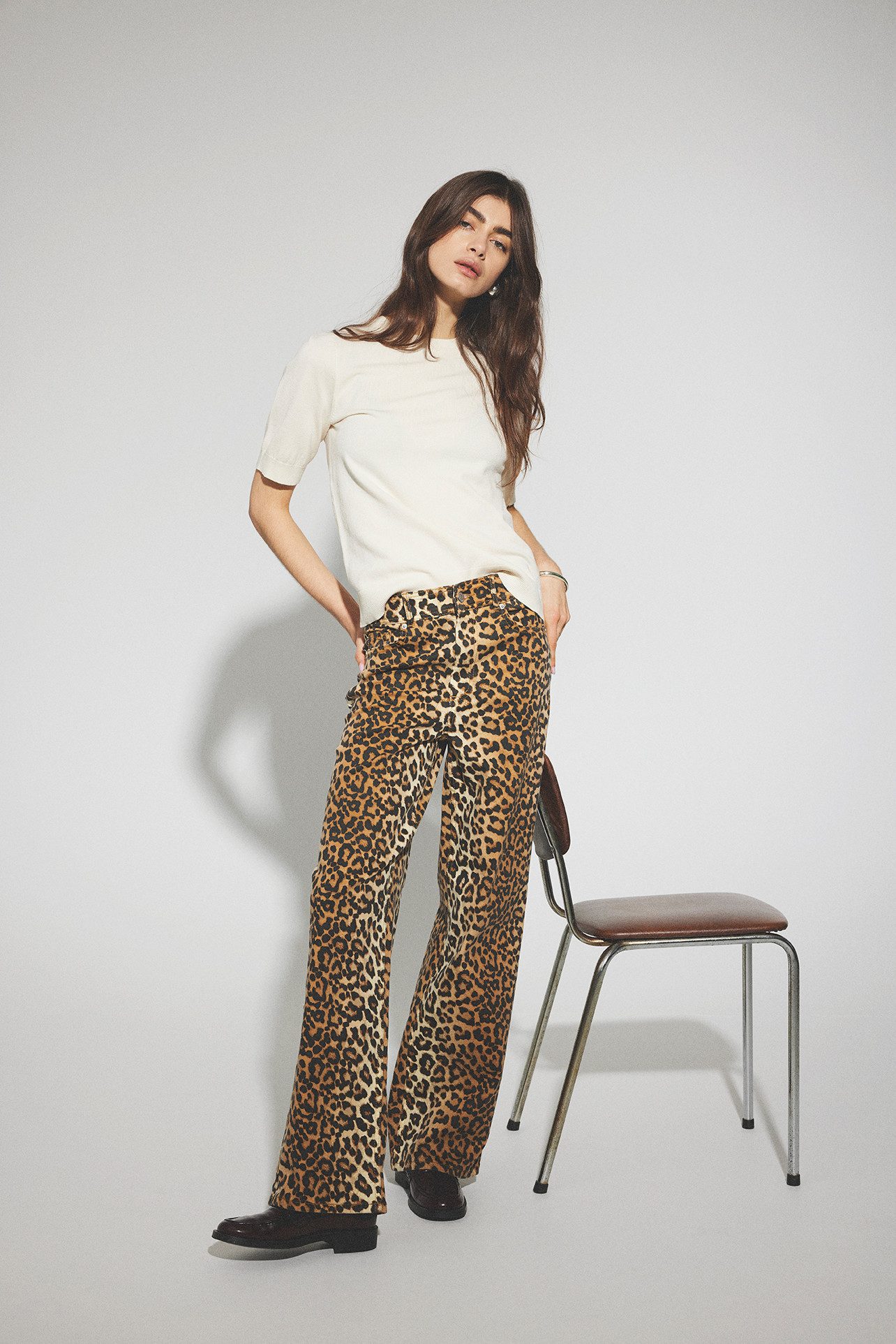 Y.A.S Gebreide trui YASLENA SS KNIT PULLOVER S. NOOS