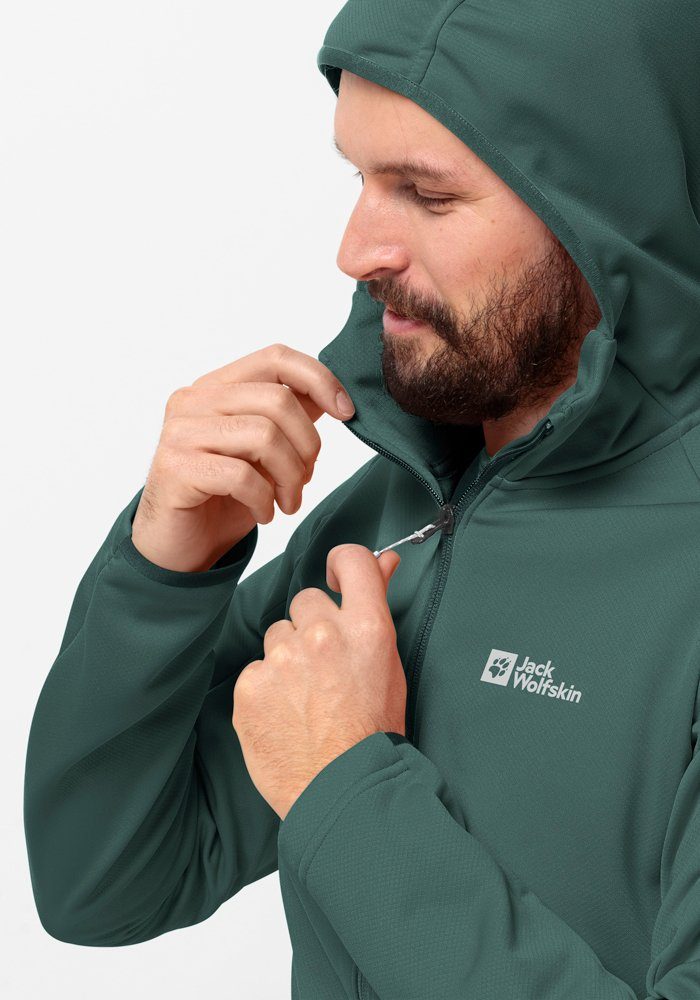 Jack Wolfskin Fleecejack ALPGRAT HOODED FZ M