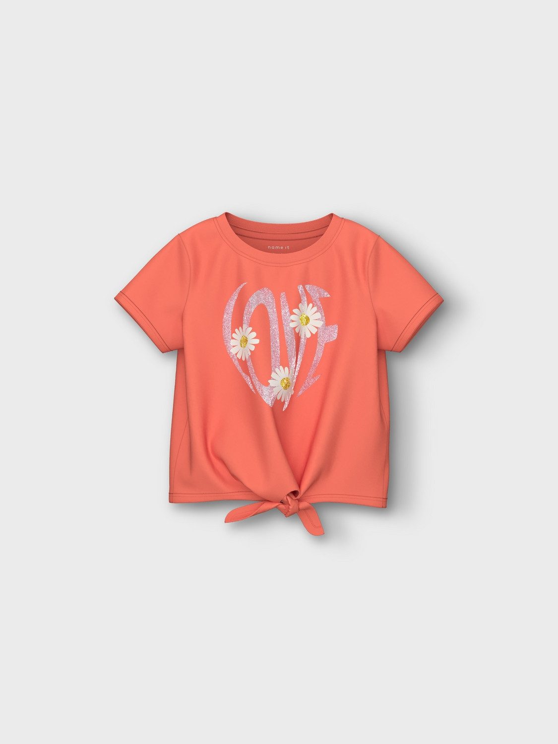 Name It Shirt met korte mouwen NMFKIKATIE SS SHORT TOP PB