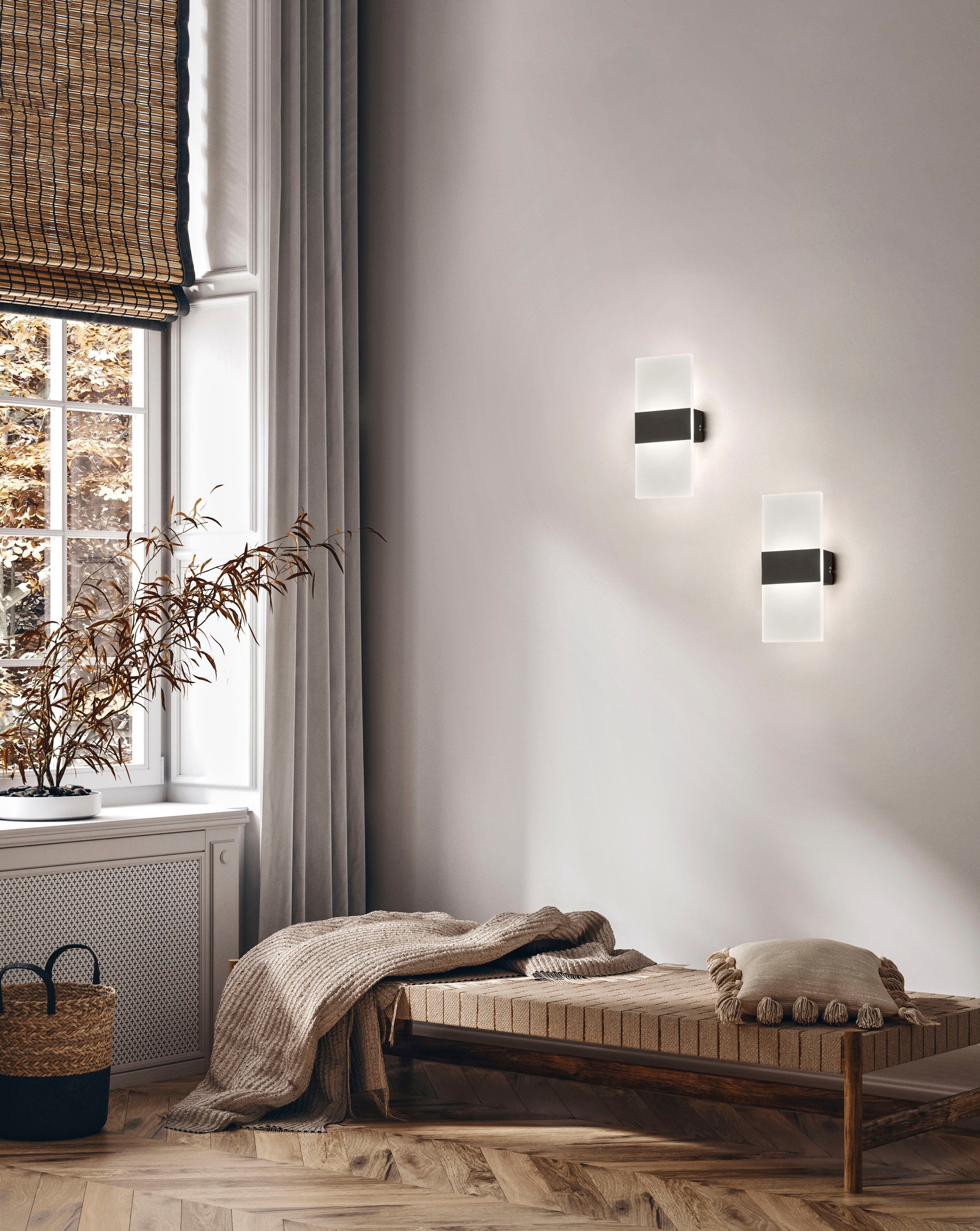 Honsel Leuchten Wandlamp Foder duurzame led (1 stuk)