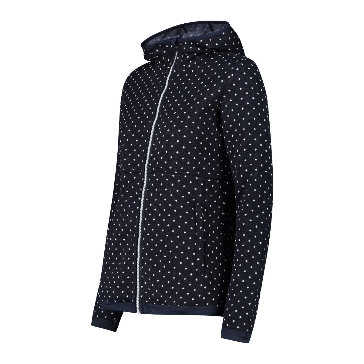 CMP Gebreid fleecejack WOMAN JACKET FIX HOOD