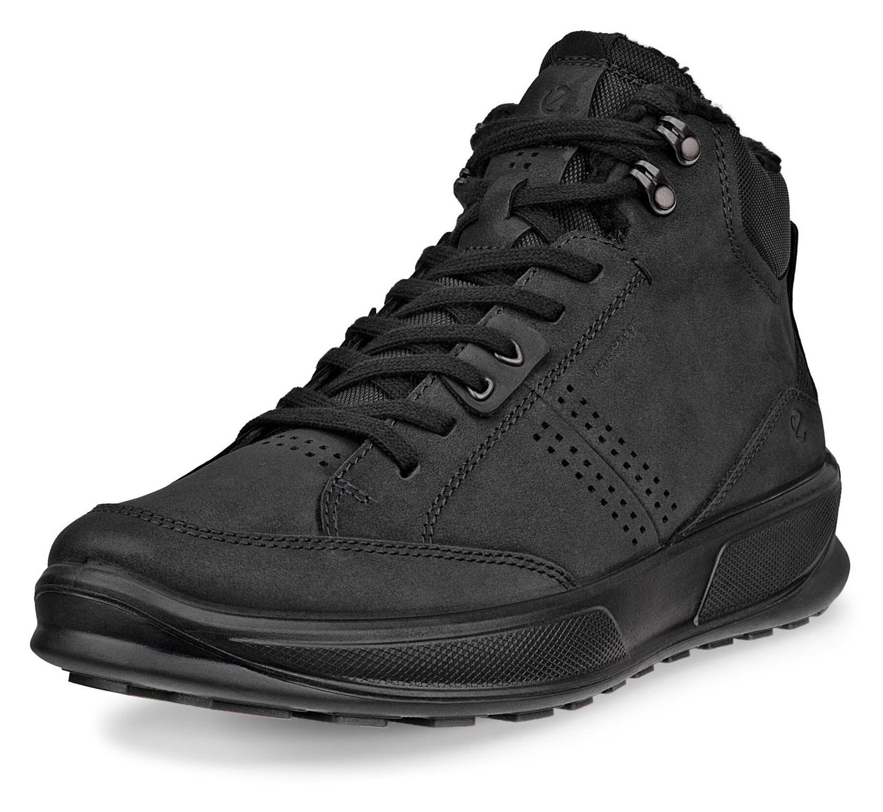 Ecco Veterschoenen ByWay 2.0 enkellaars, high top sneaker met schaptrandvering
