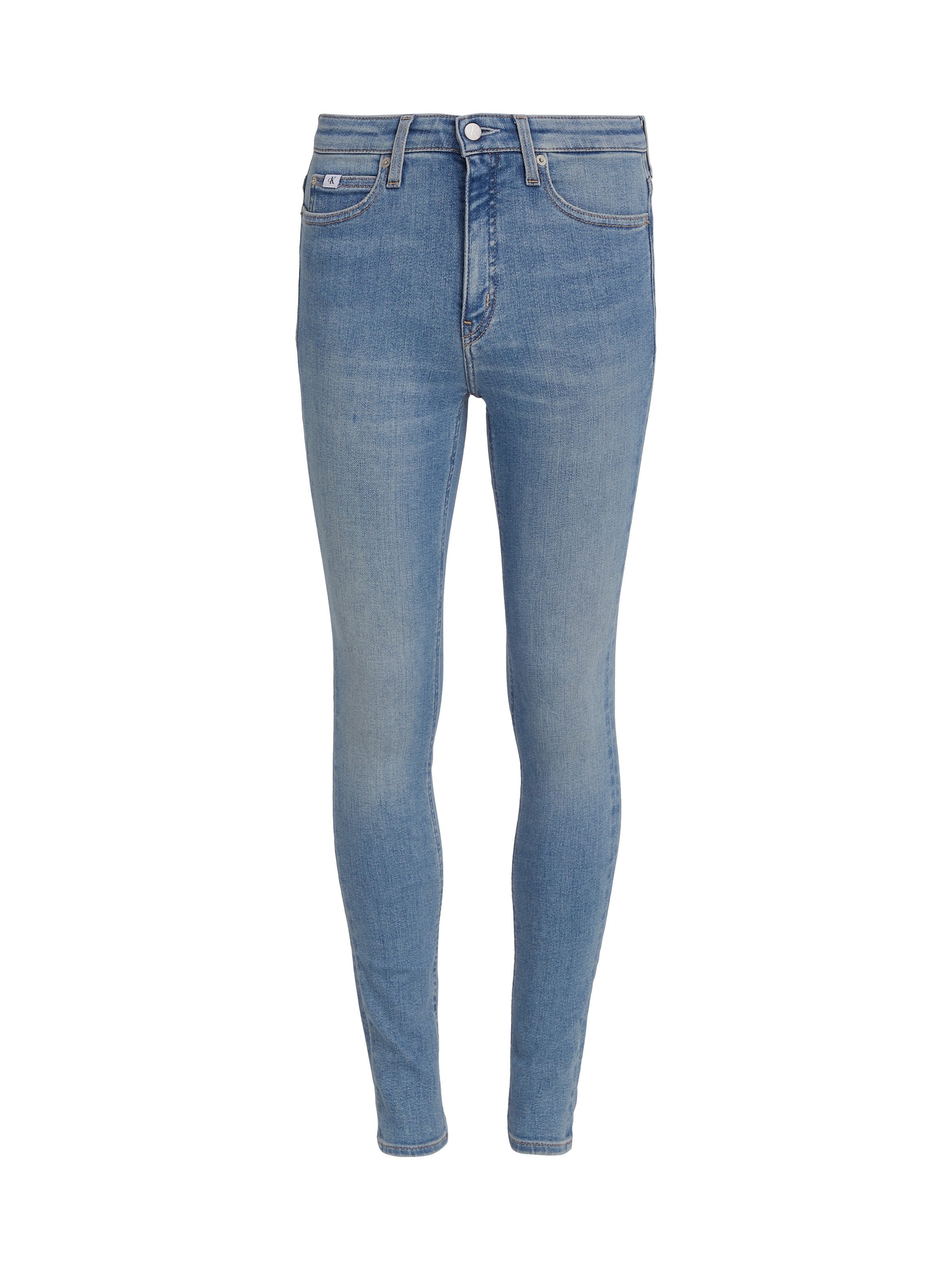 Calvin Klein Skinny fit jeans Mid rise skinny in 5-pocketsstijl