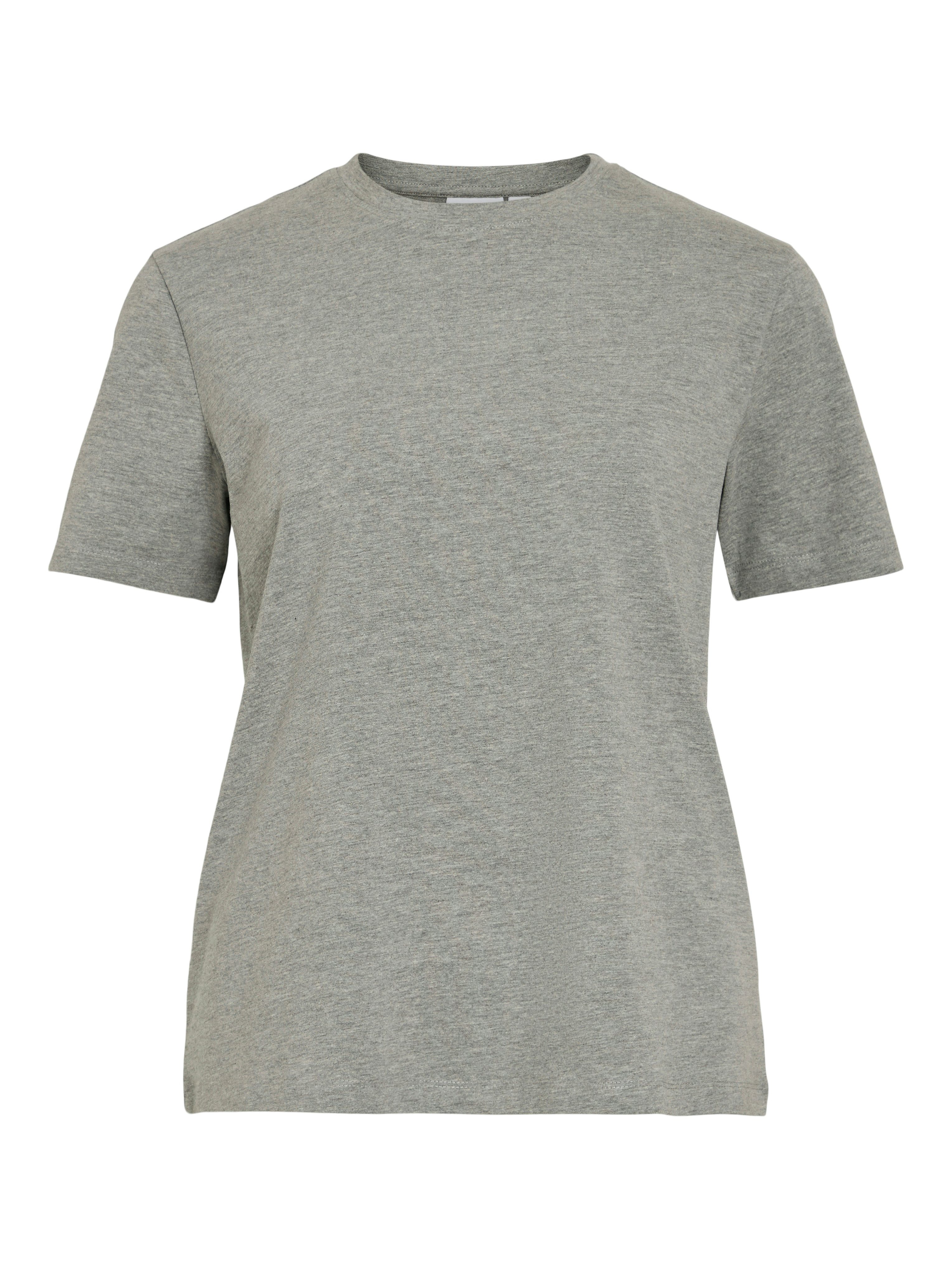 Vila Shirt met korte mouwen VINORA S/S T-SHIRT - NOOS