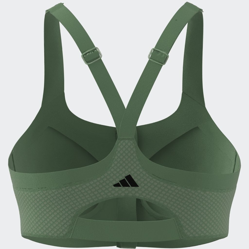 adidas Performance Sport-bh TLRDIM LUX ZIP (1-delig)