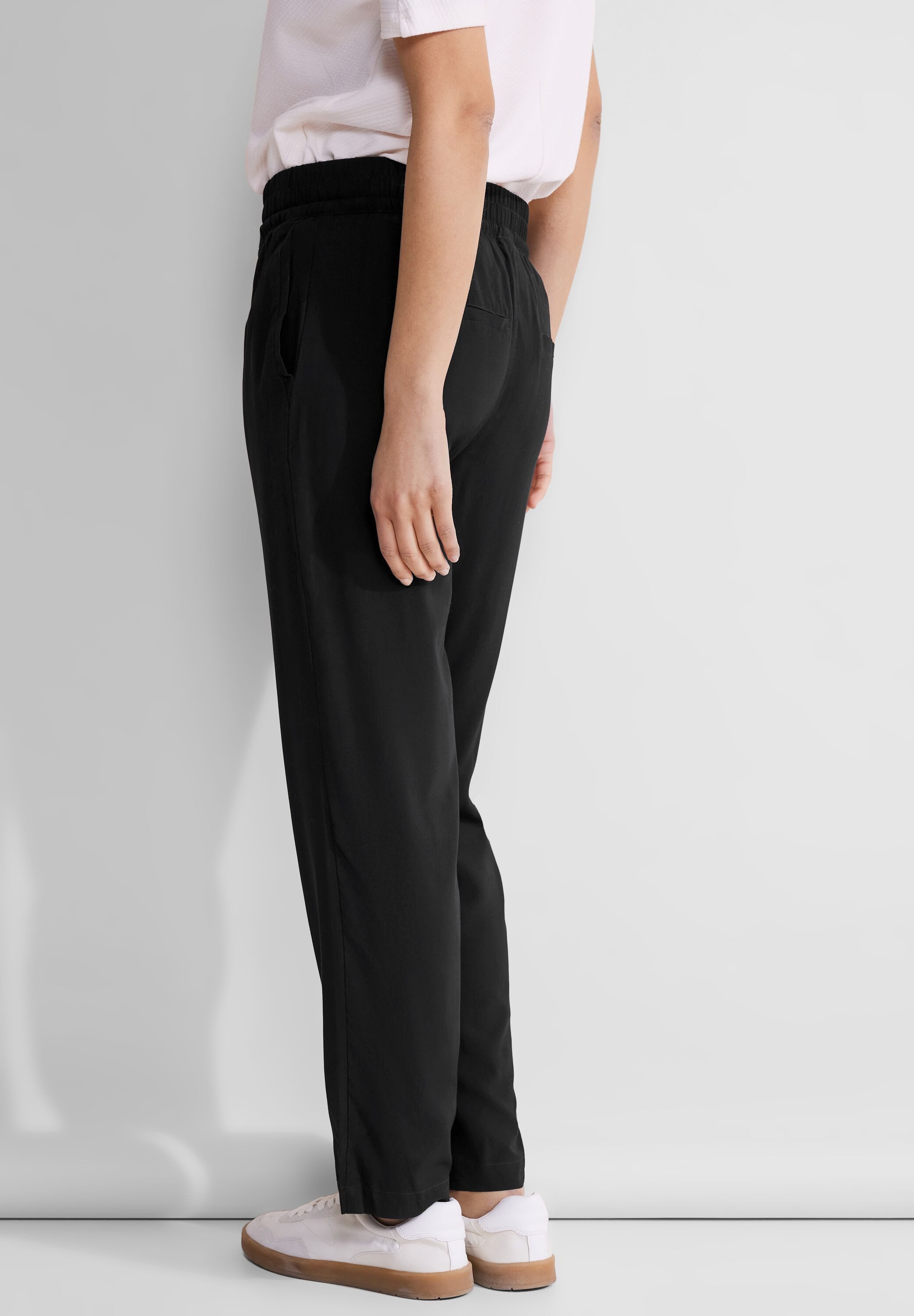 STREET ONE Joggingbroek in unikleur