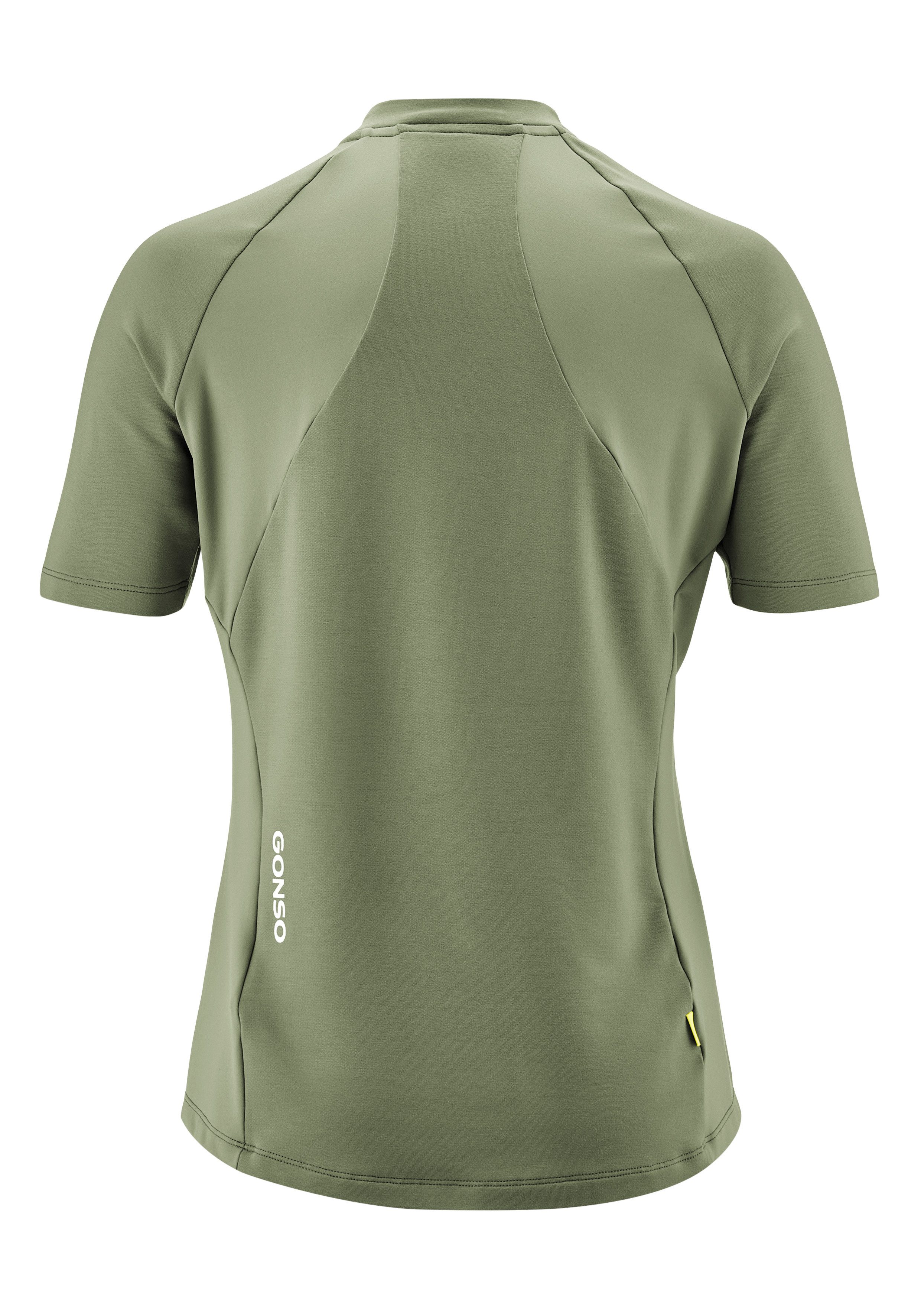 Gonso Fietsshirt Adventure Jersey Nature W Dames fiets trui korte mouwen, slim fit