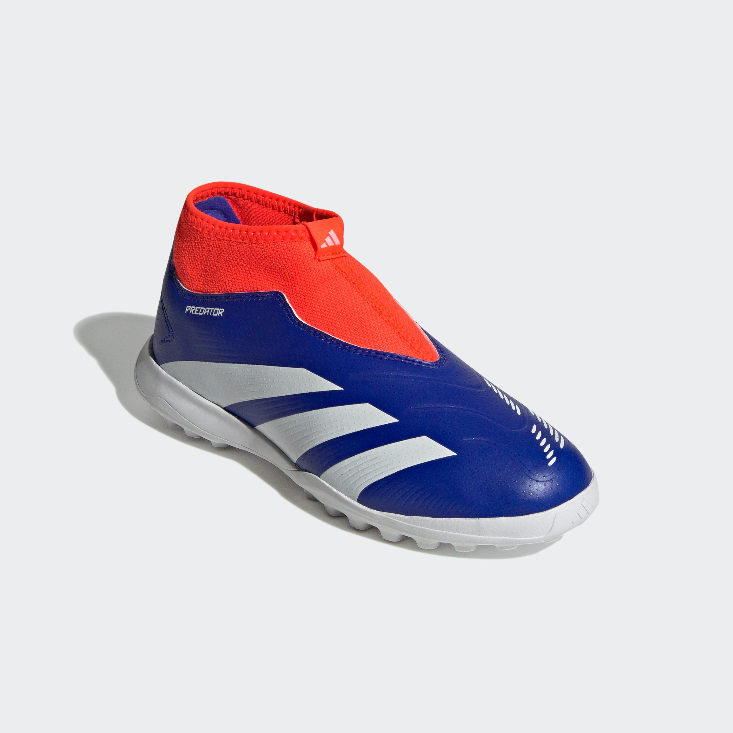 adidas Performance Voetbalschoenen PREDATOR LEAGUE LACELESS KIDS TF jongens zaalvoetbalschoenen maat 38,5 EU blauw