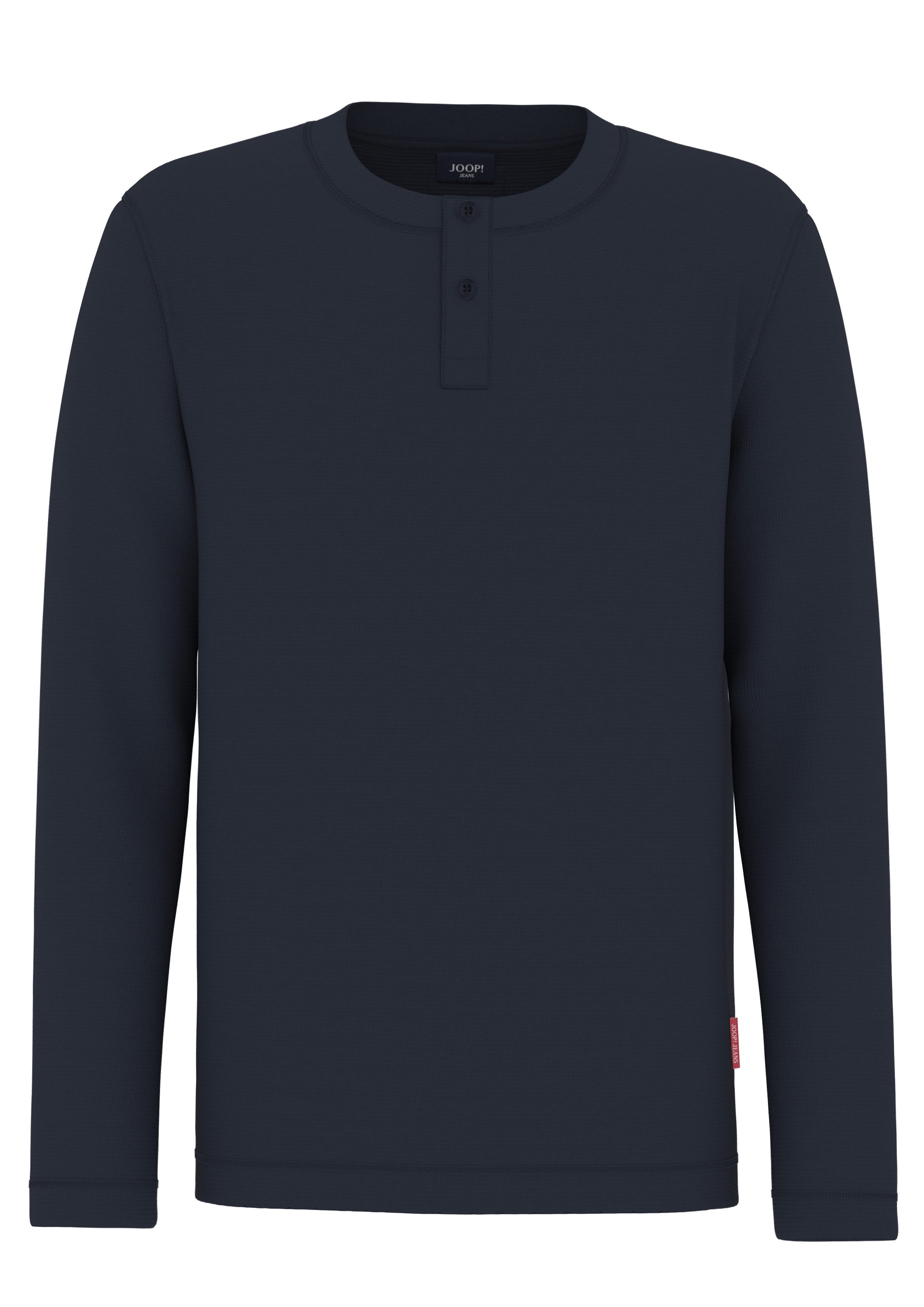 Joop Jeans Longsleeve Iram Label aan de zijkant van het lichaam, logopatch