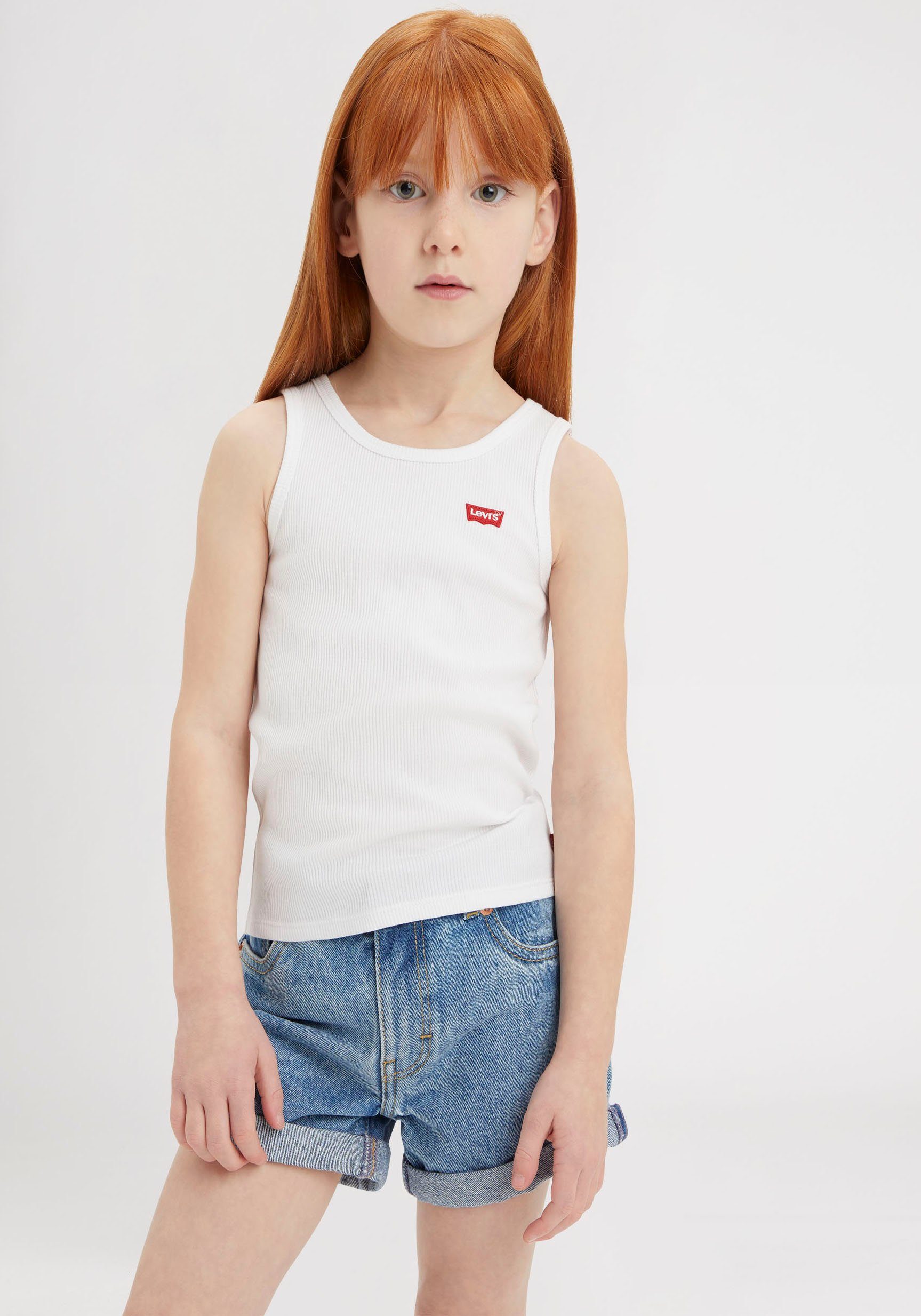 Levi's Kidswear Geribde tanktop LVG MEET AND GREET RIBBED TANK