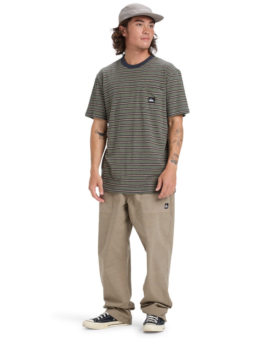 Quiksilver T-shirt Onyx Striped