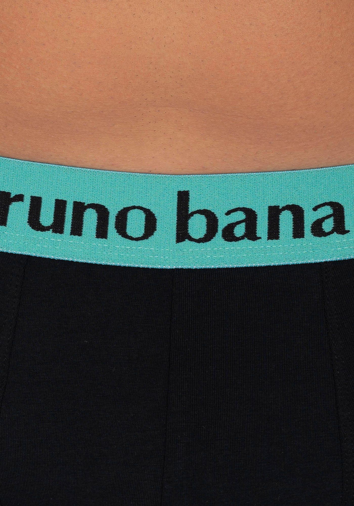 Bruno Banani Boxershort met contrasterend logo-tailleband (2 stuks, Set van 2)