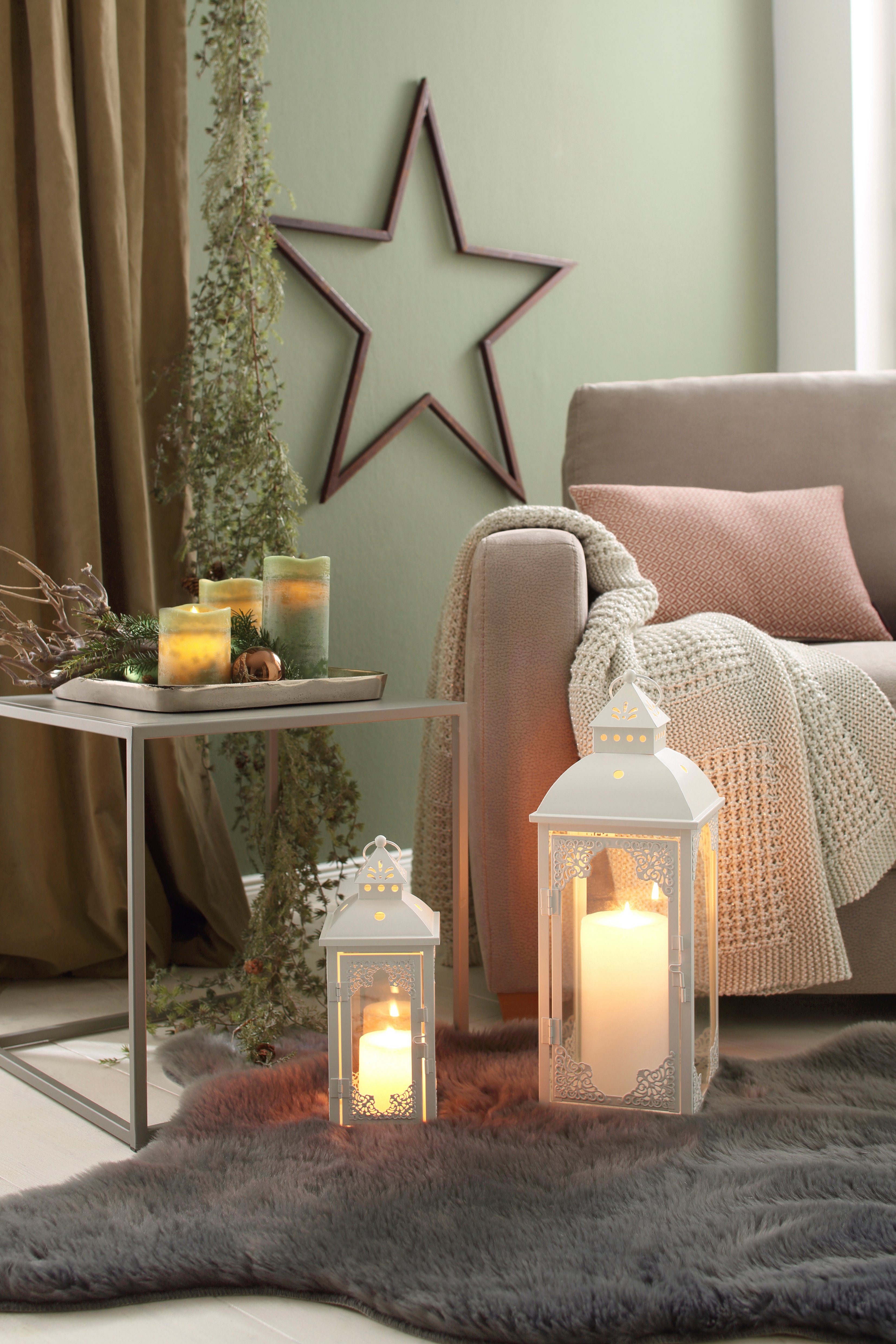 my home Winterse kunstplant Kerstversiering, kerstguirlande Guirlande, frozen, lengte 180 cm