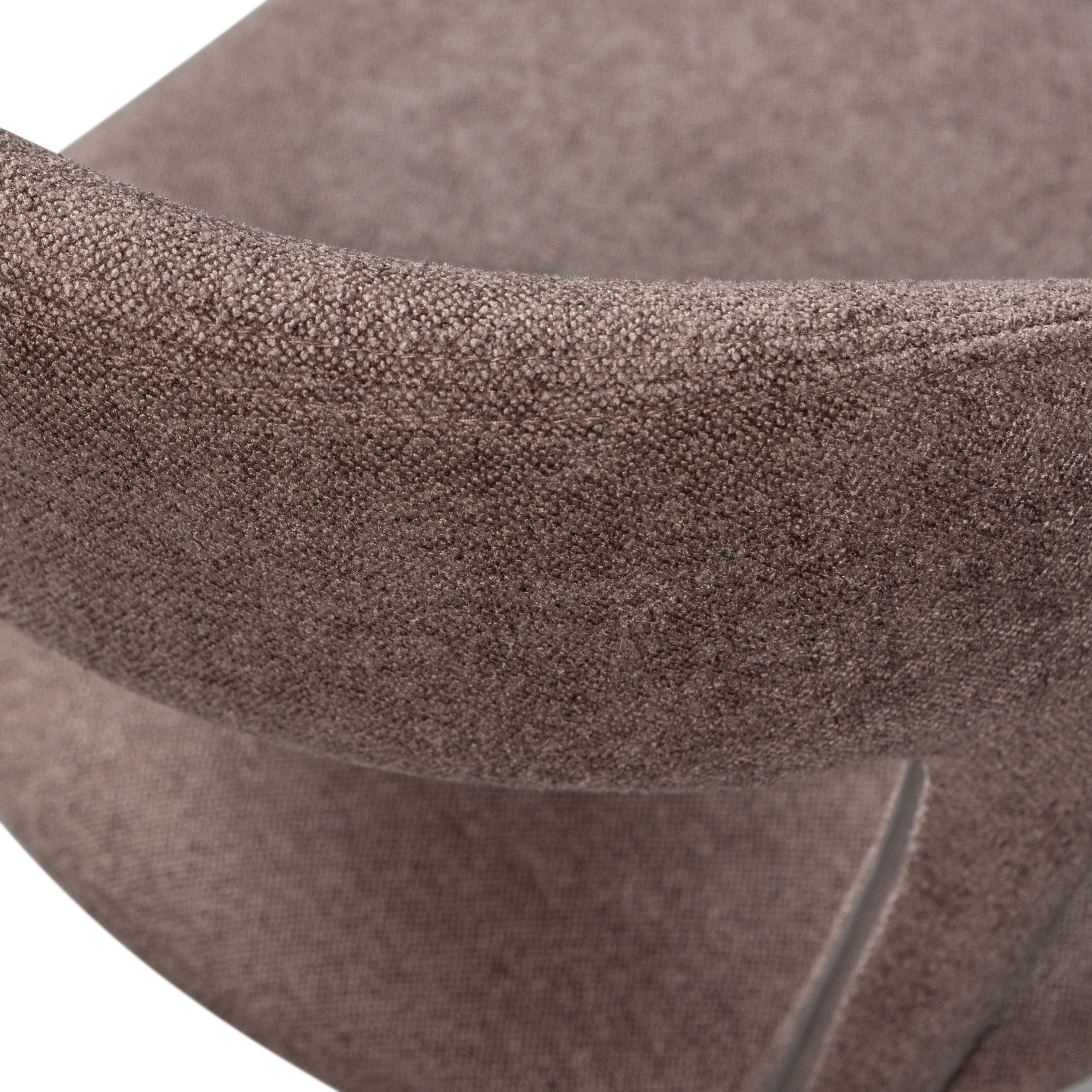 WOOOD Eetkamerstoel Noble volledig met stof bekleed, hoogte 76 cm x breedte 51 cm (set, 2 stuks)