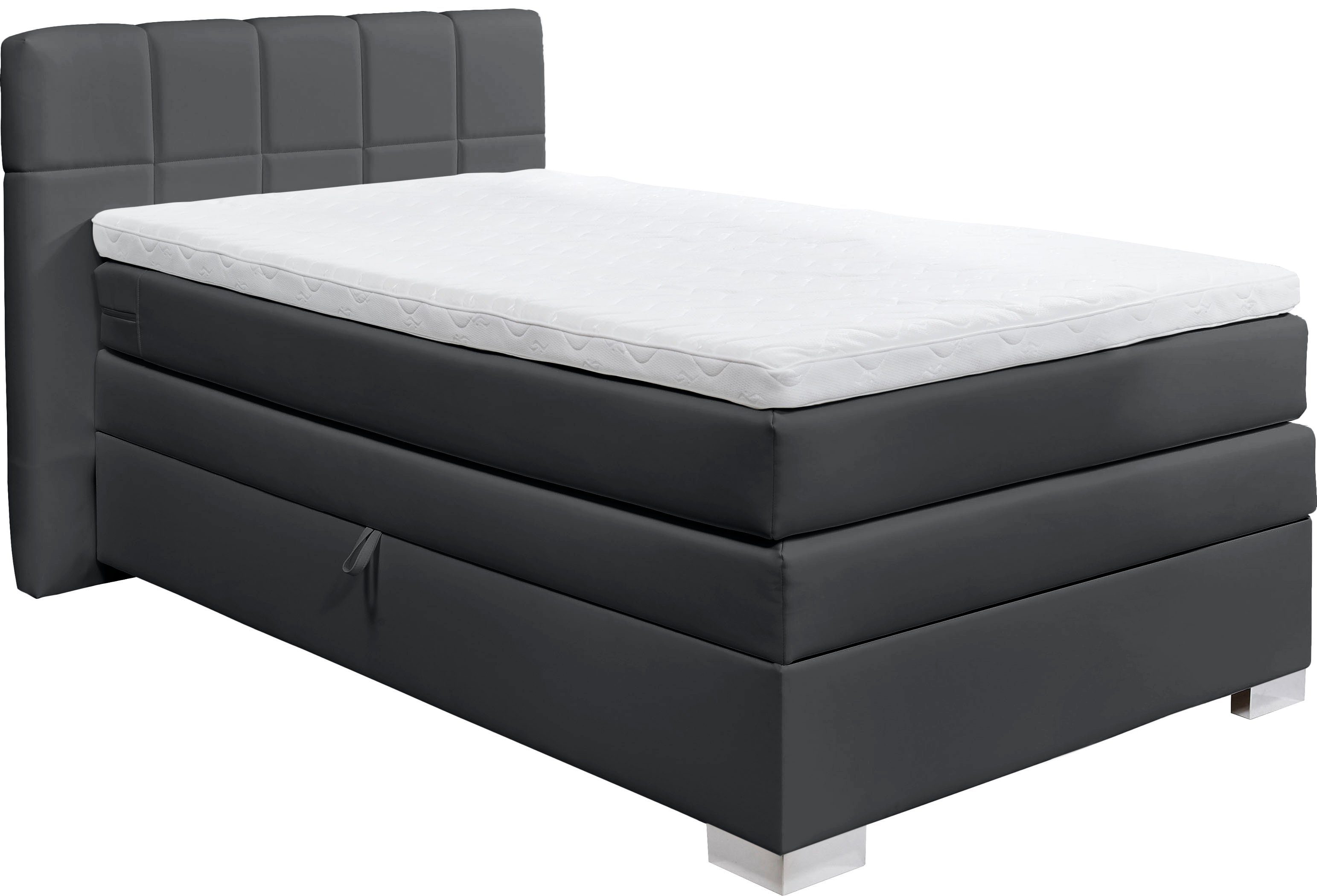 INOSIGN Boxspring Airdrie inclusief bedkist en topper