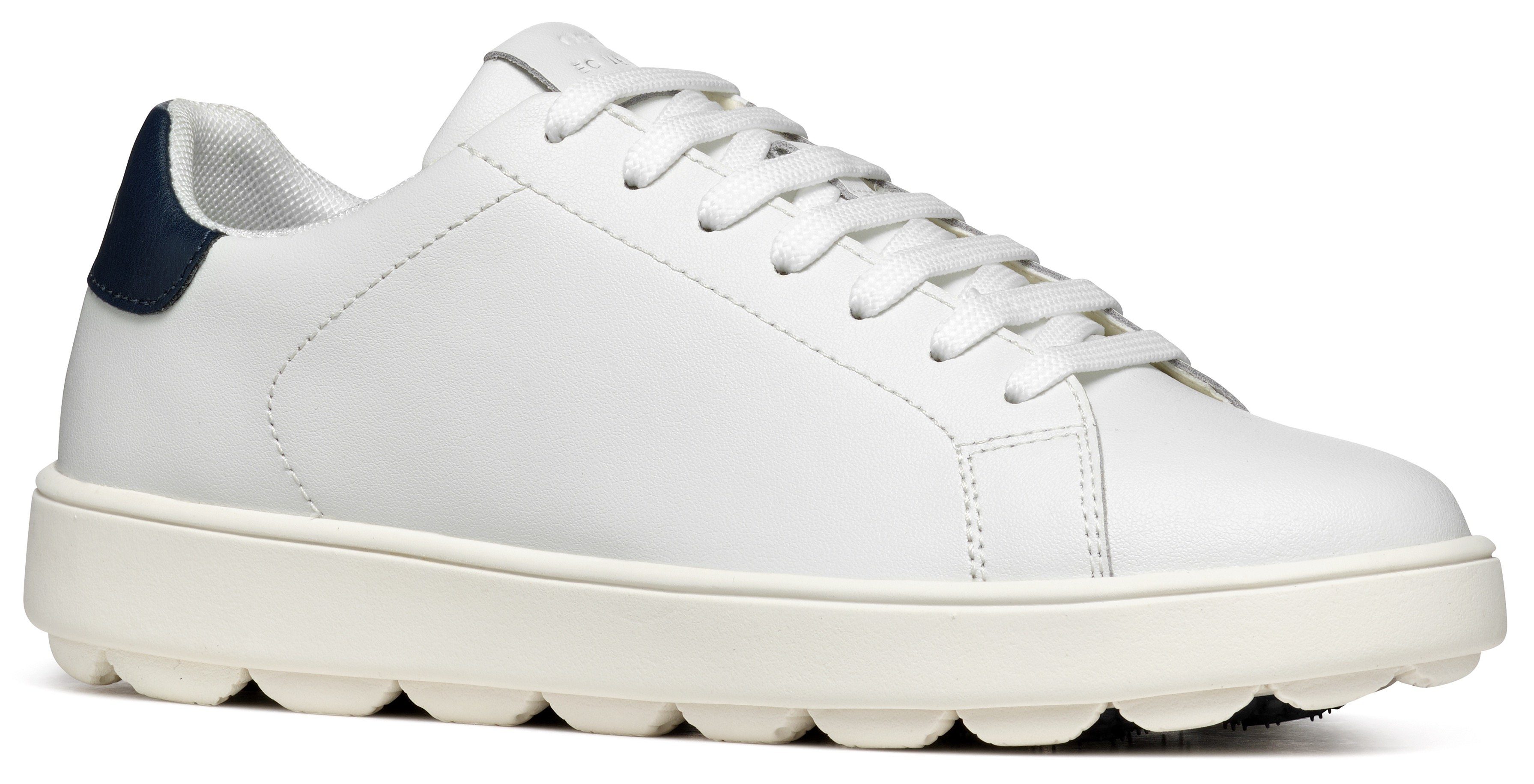 Geox Sneakers D SPHERICA ECUB-1 A met profielzool, vrijetijdsschoen, halfhoge schoen, veterschoen