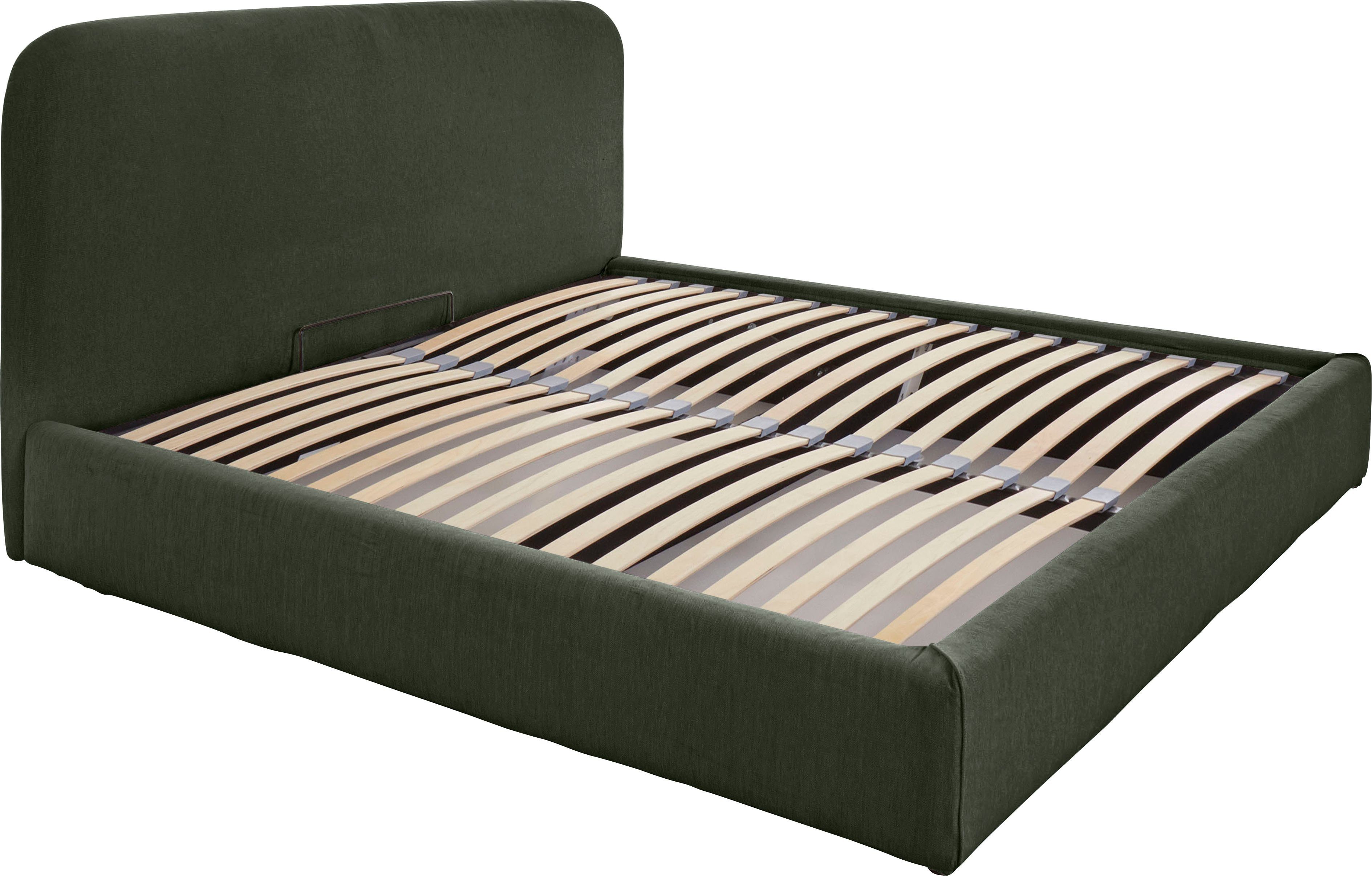 INOSIGN Gestoffeerd bed Venora met bedkist & lattenbodem, in 3 breedten