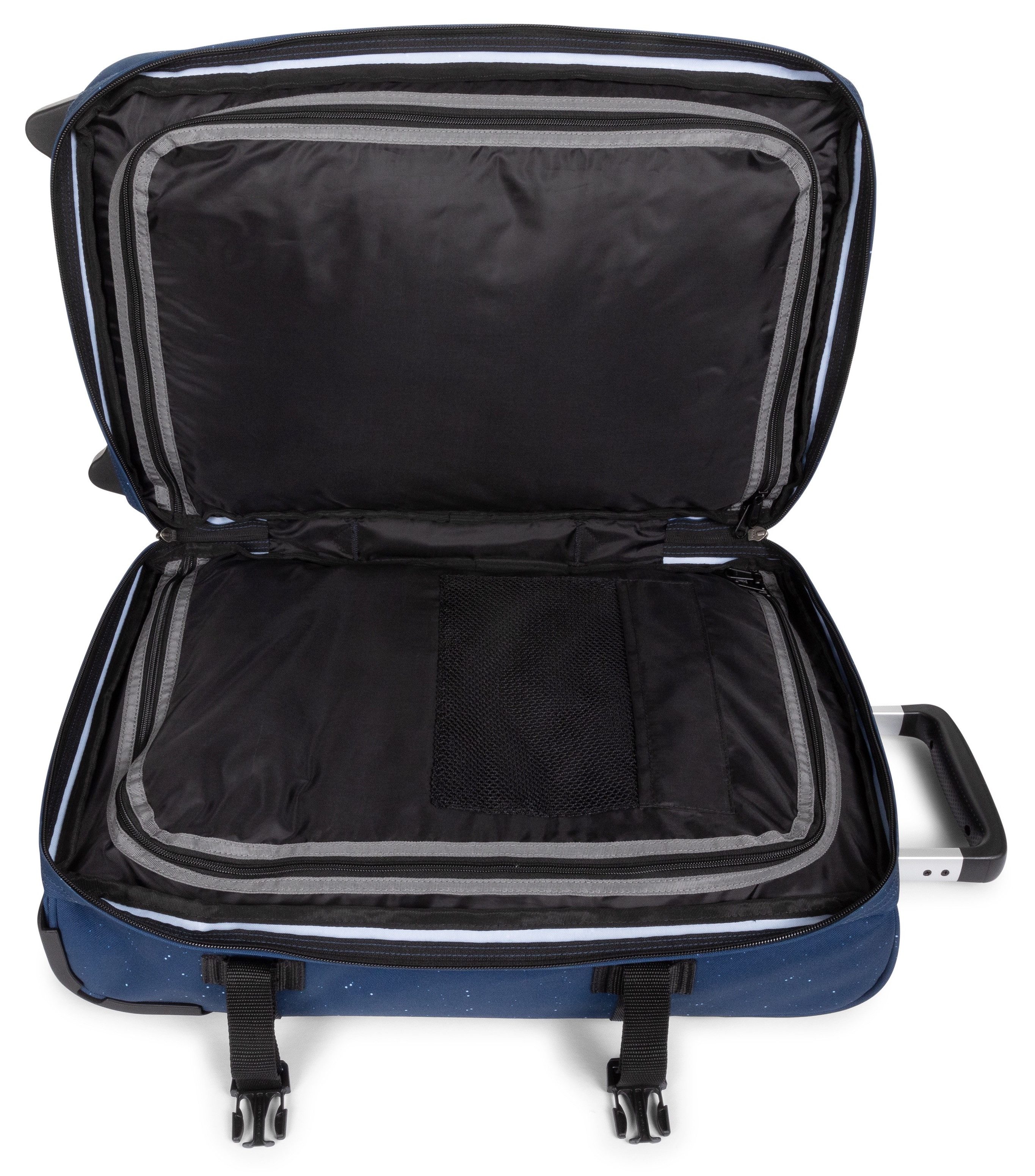 Eastpak Zachte bagage trolley TRANSIT'R S SW STARS NAVY Reisbagage handbagage-koffer met TSA-cijferslot