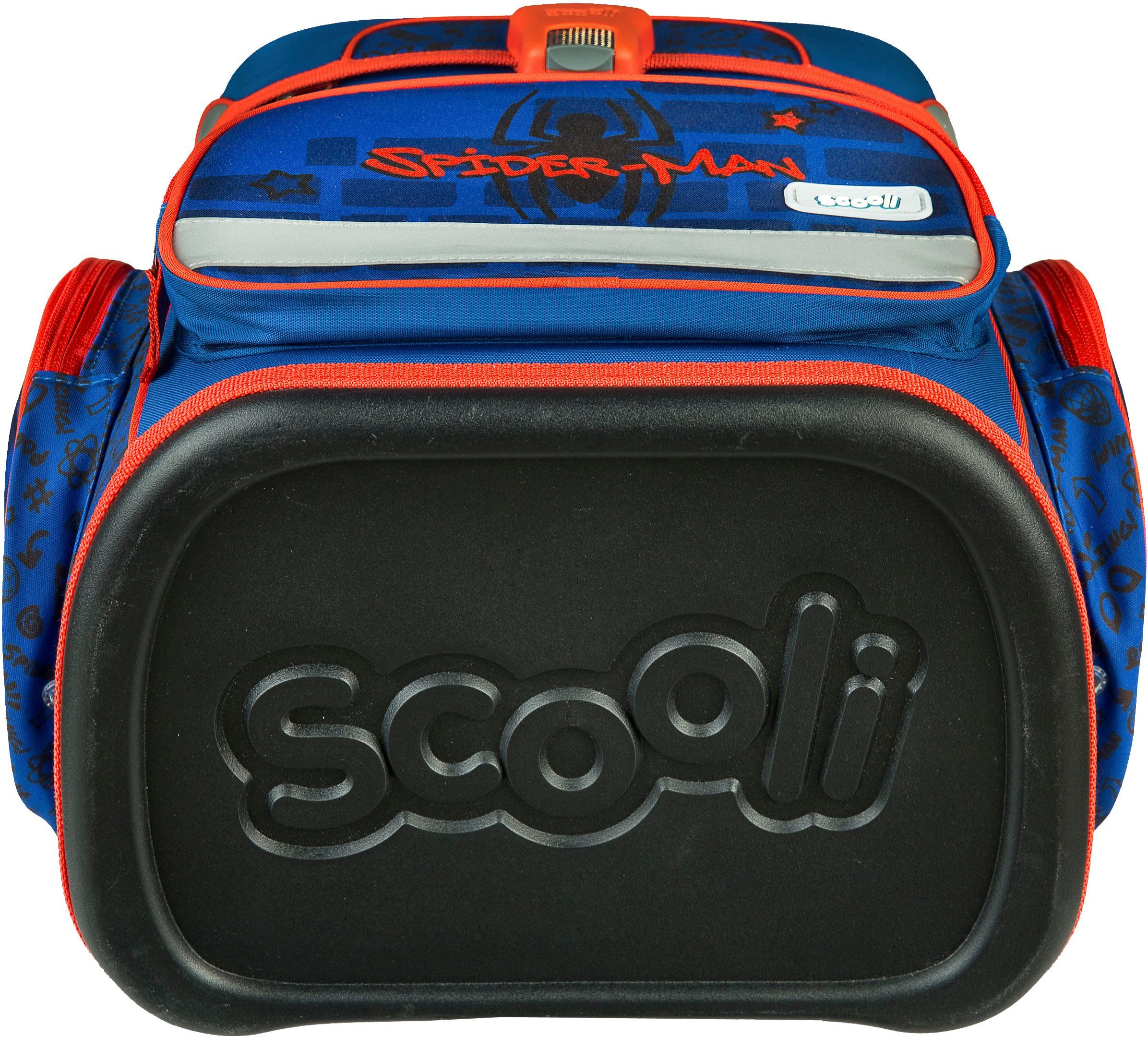 Scooli Schooltas EasyFit, Spider Man (set, 5-delig)