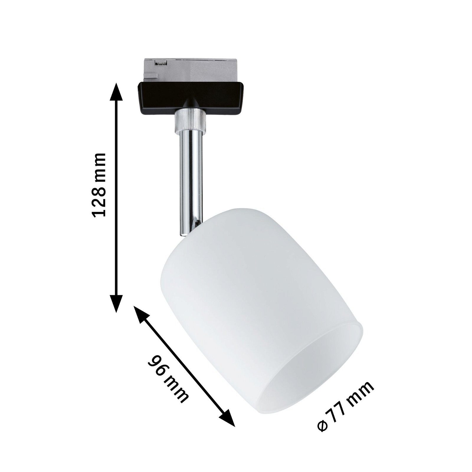 Paulmann Railsysteem-lampen URail rail spot Blossom Enkelspot G9 max. 10W 230V (1-delig)