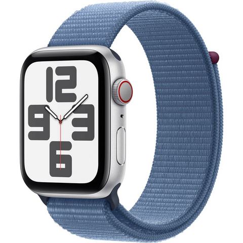 Apple Smartwatch Watch SE GPS Aluminium 44 mm + Cellular Sport Loop
