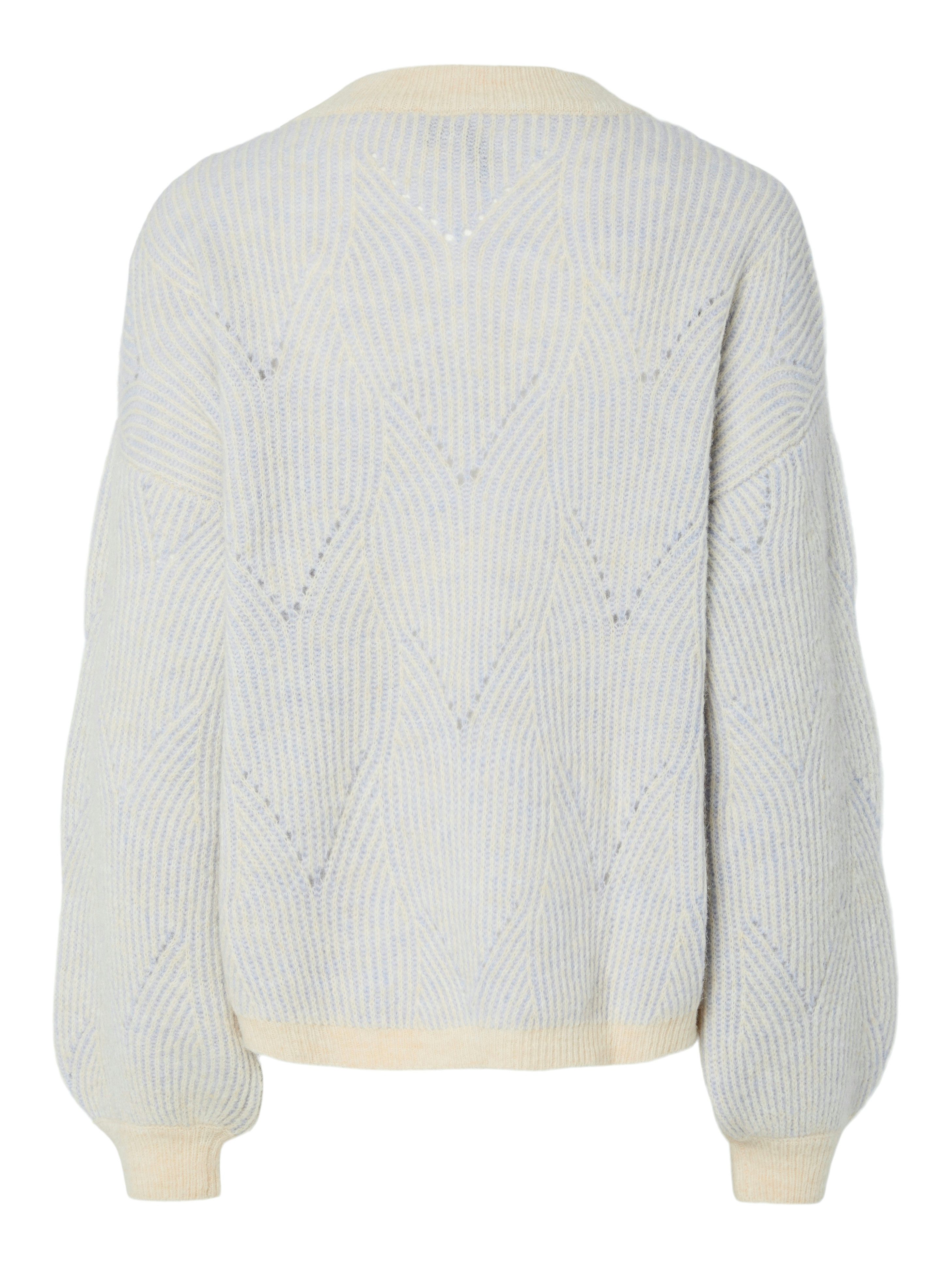 pieces Trui met ronde hals PCJENNA LS O-NECK KNIT NOOS BC