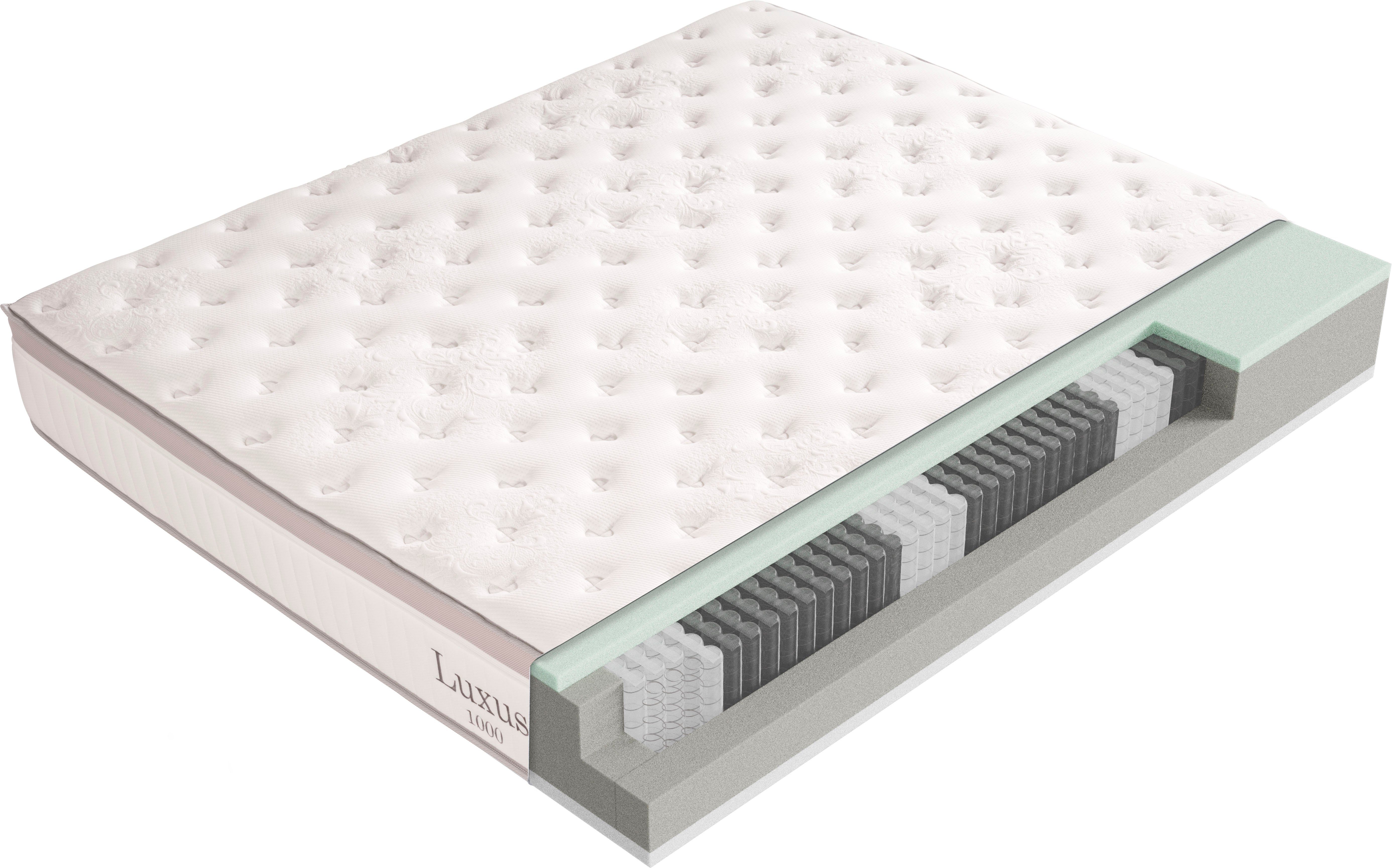 Alina sleeping Pocketveringsmatras Luxus TF 1000 hoogte 31 cm