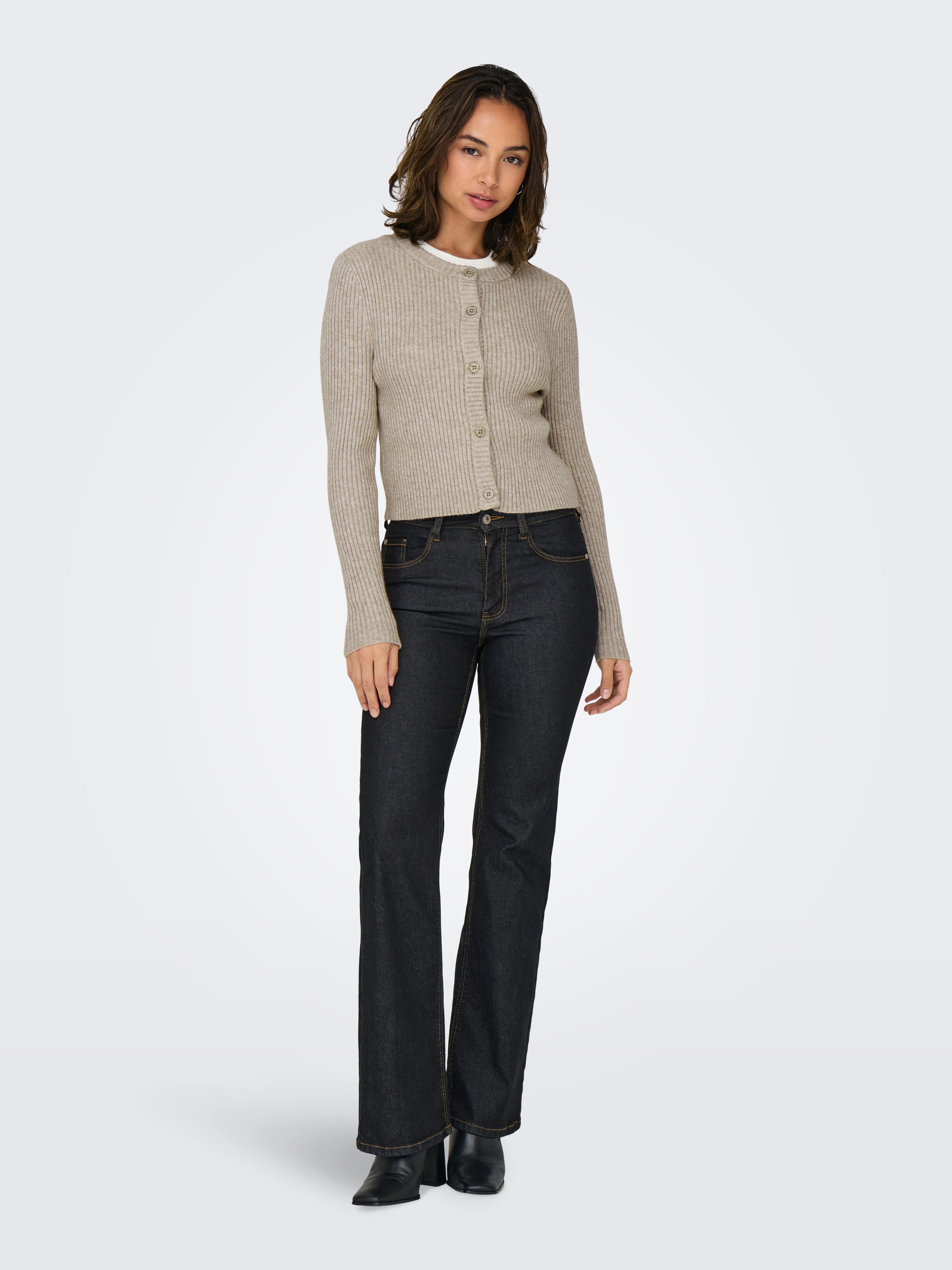 Only Vest ONLKATIA LS BUTTON CARDIGAN NCA KNT