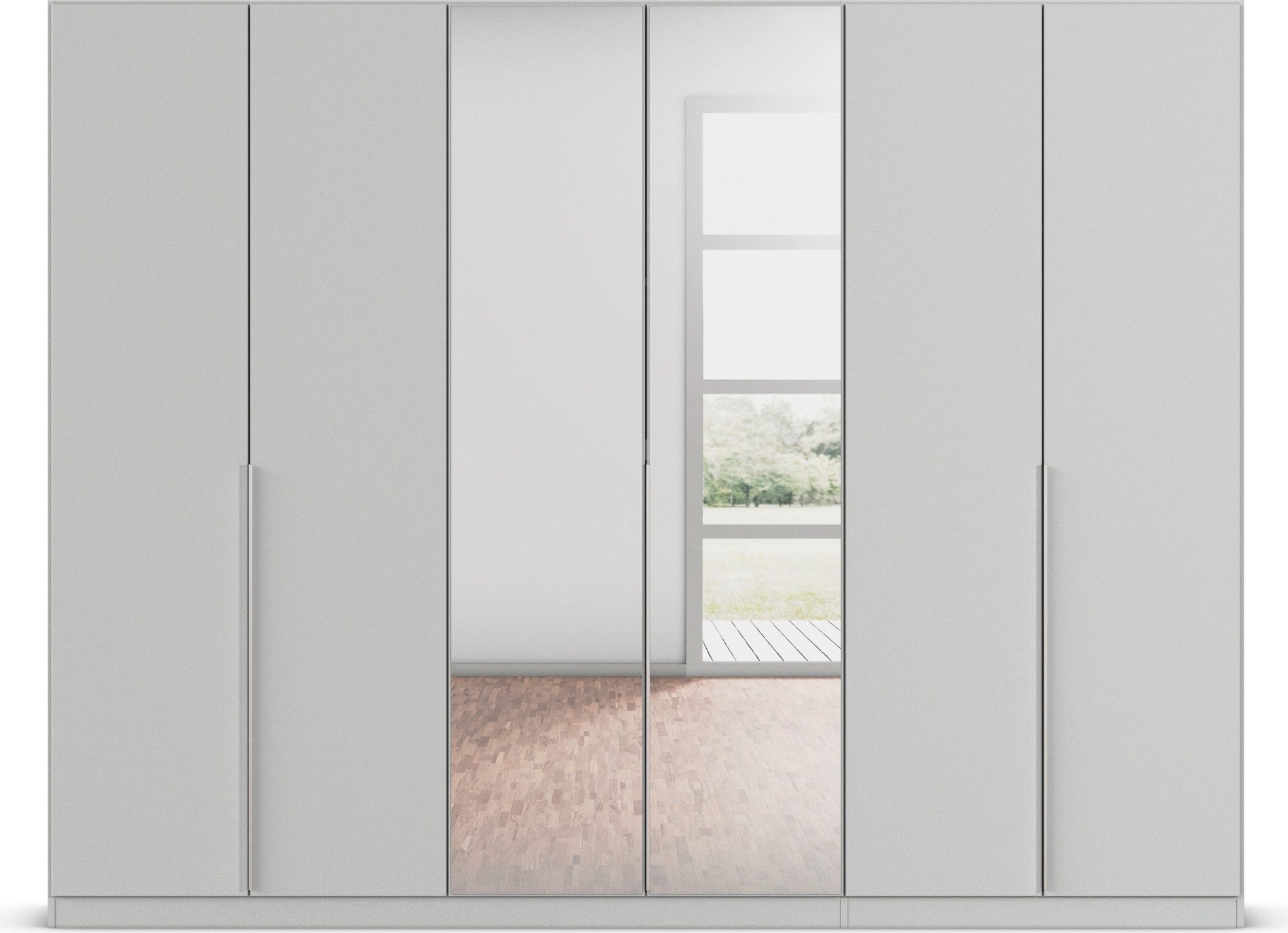 rauch Draaideurkast Kledingkast kast garderobe AGORDO met decor- of hoogglansfront doordachte binnenuitrusting, in 6 breedtes en 2 hoogtes made in germany