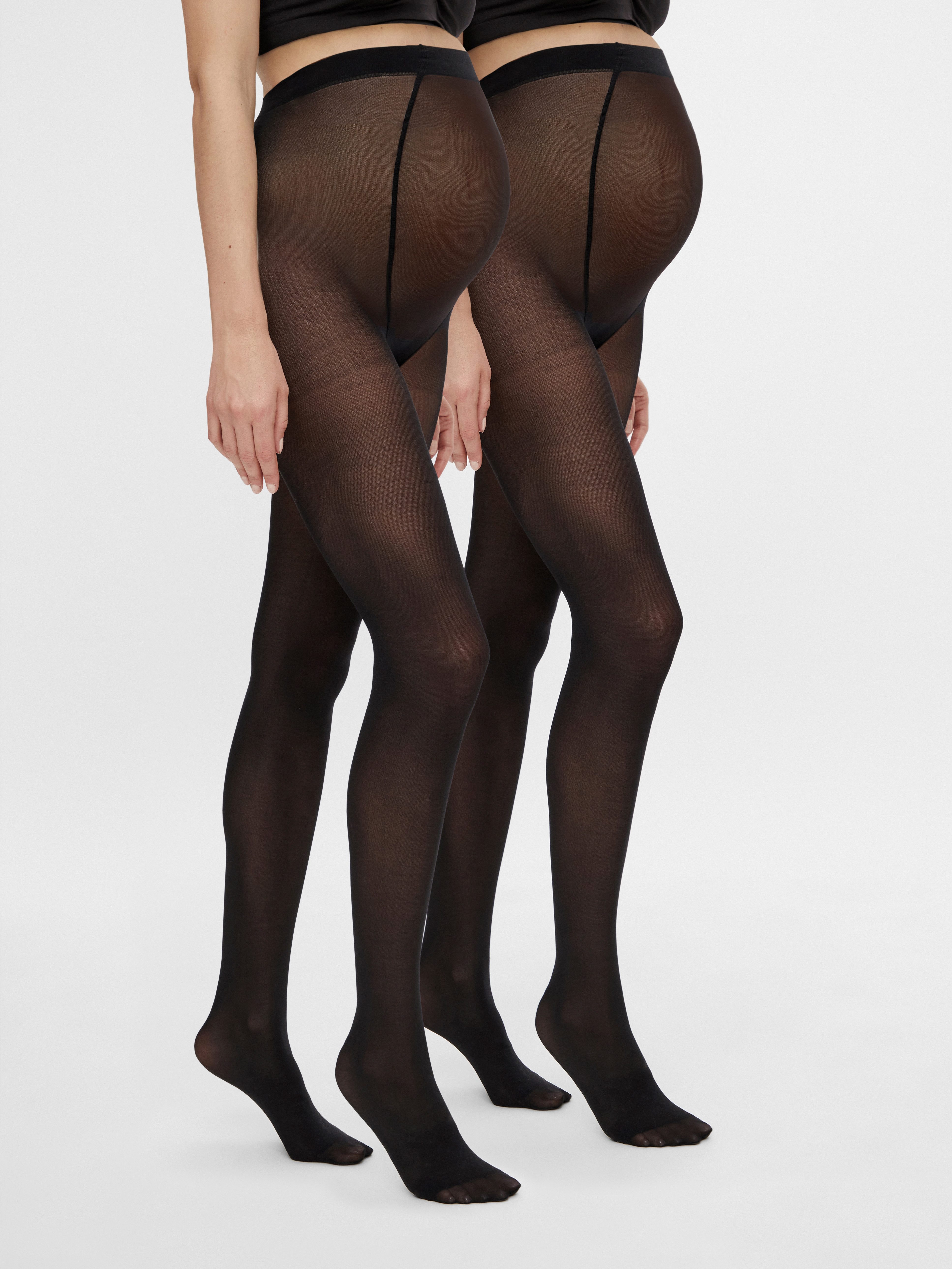 Mamalicious Zwangerschapspanty MLSABINE PANTY 2-P A. NOOS (set, 2 stuks)