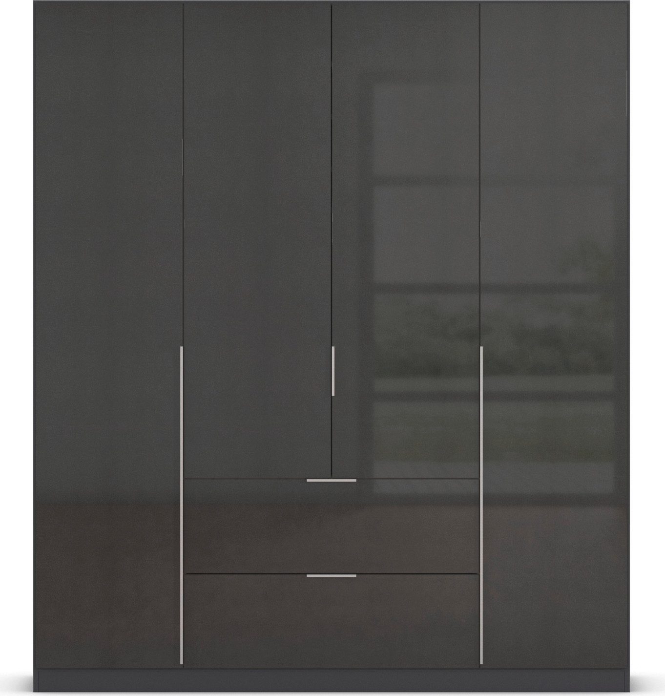 rauch Draaideurkast Kledingkast kast garderobe AGORDO met decor- of hoogglansfront