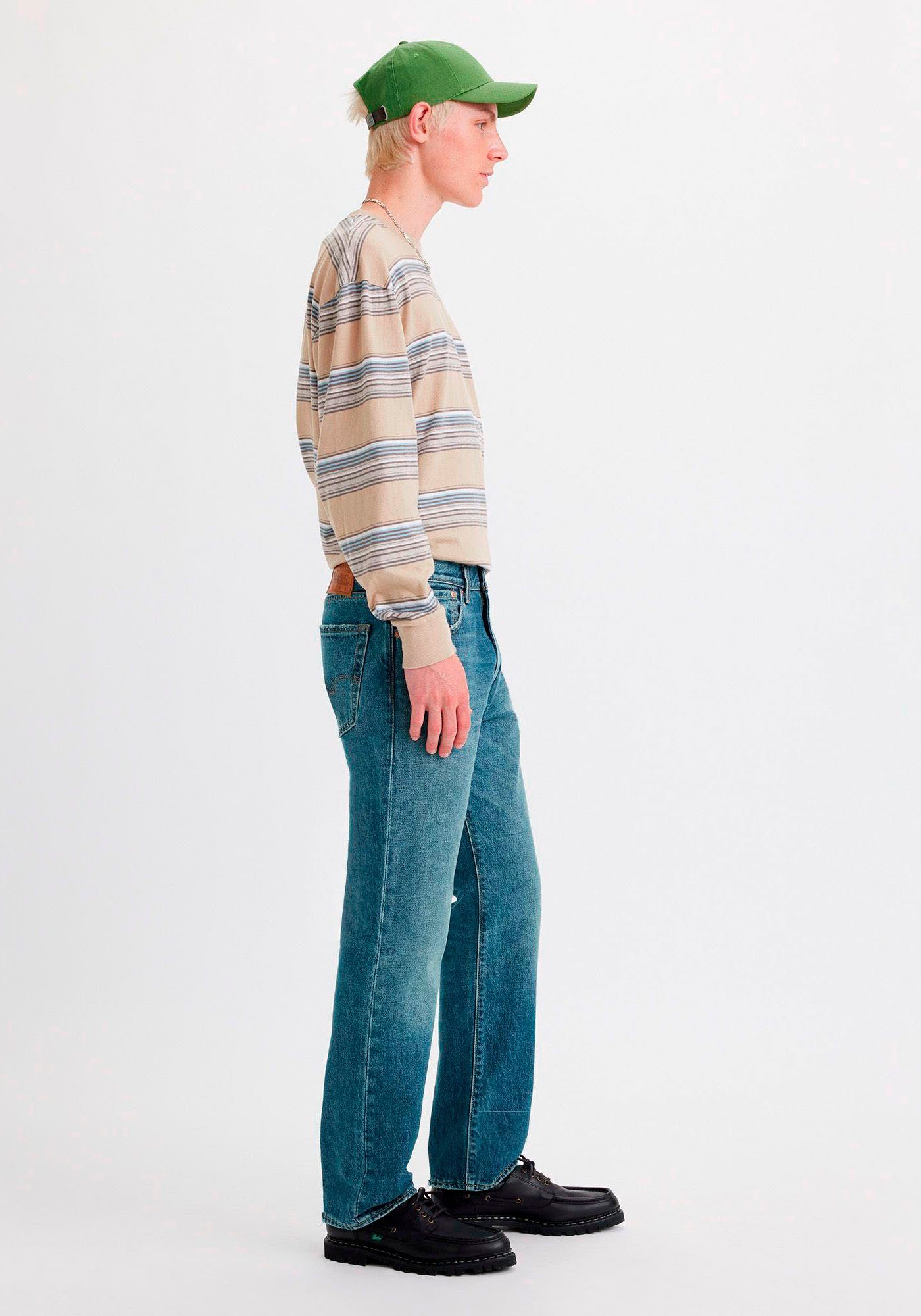 Levi's® Straight jeans 551Z AUTHENTIC met leren badge