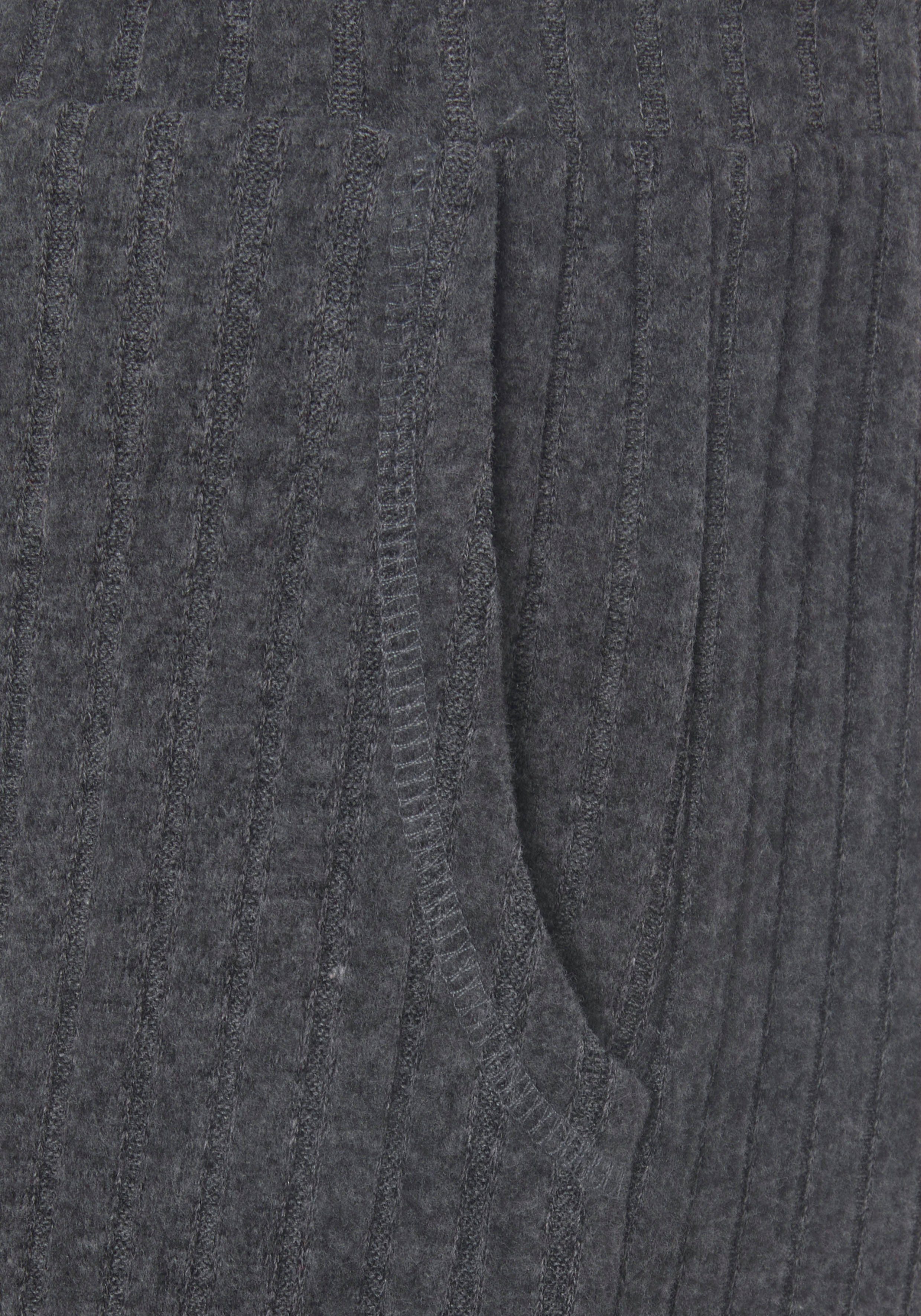 Lascana Homewearbroek -Loungebroek -lounge-/brei broek met wijde pijpen en zijzakken, loungewear (1-delig)