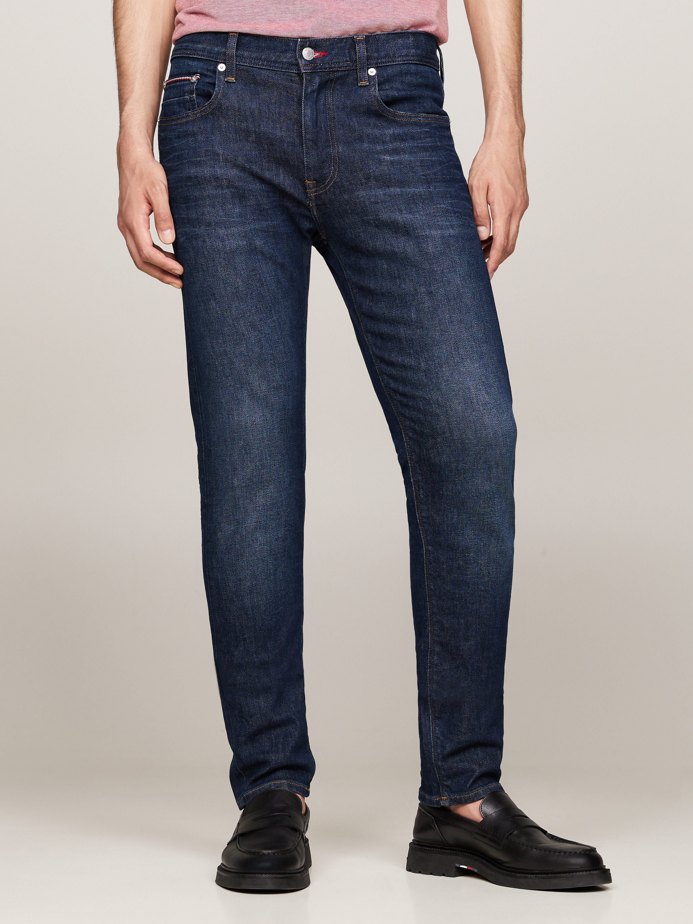 Tommy Hilfiger Slim fit jeans SLIM BLEECKER PSTR CROW BLACK