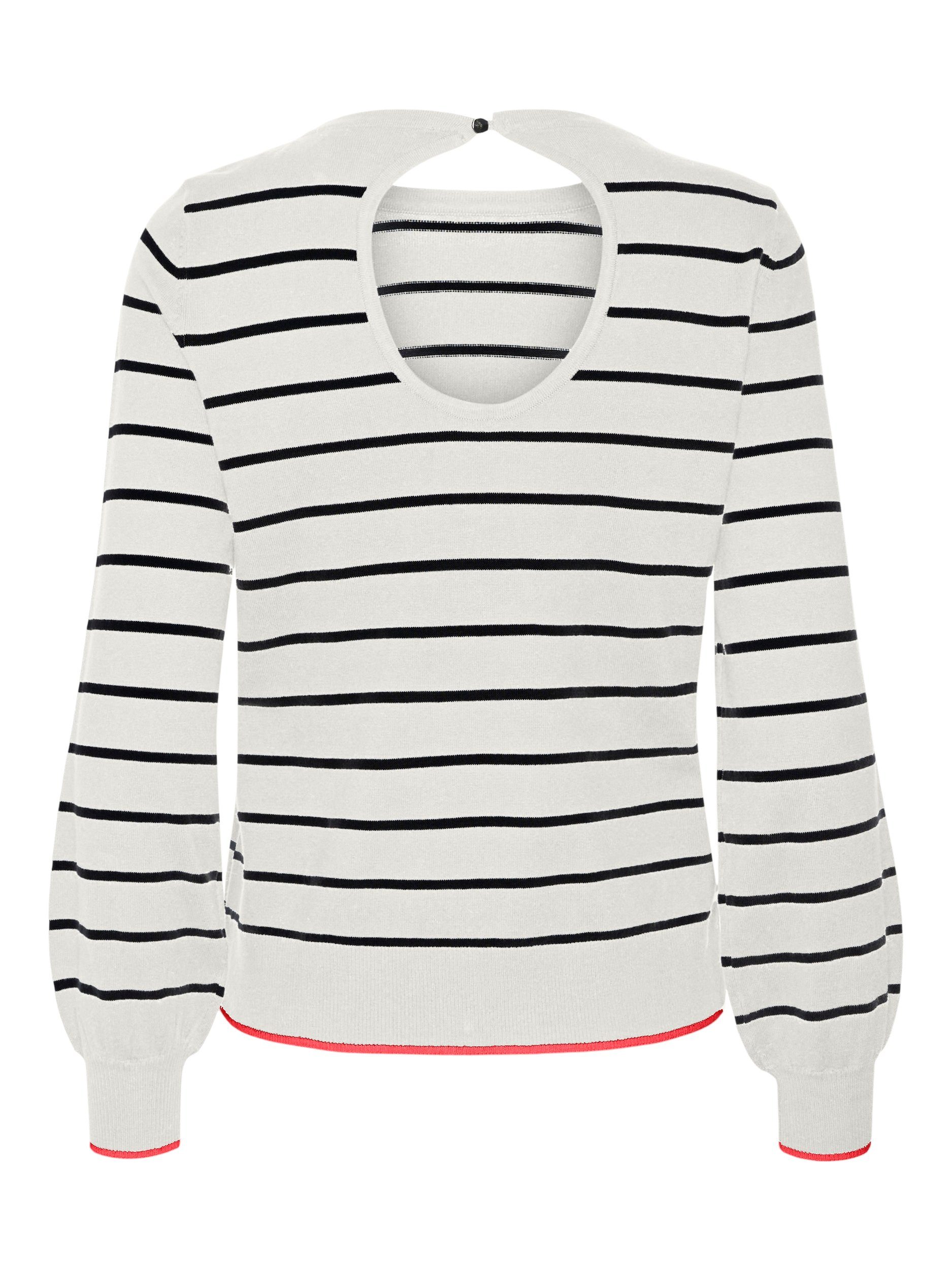 Vero Moda Gebreide trui VMALMA LS O-NECK RAGLAN PULLOVER BOO