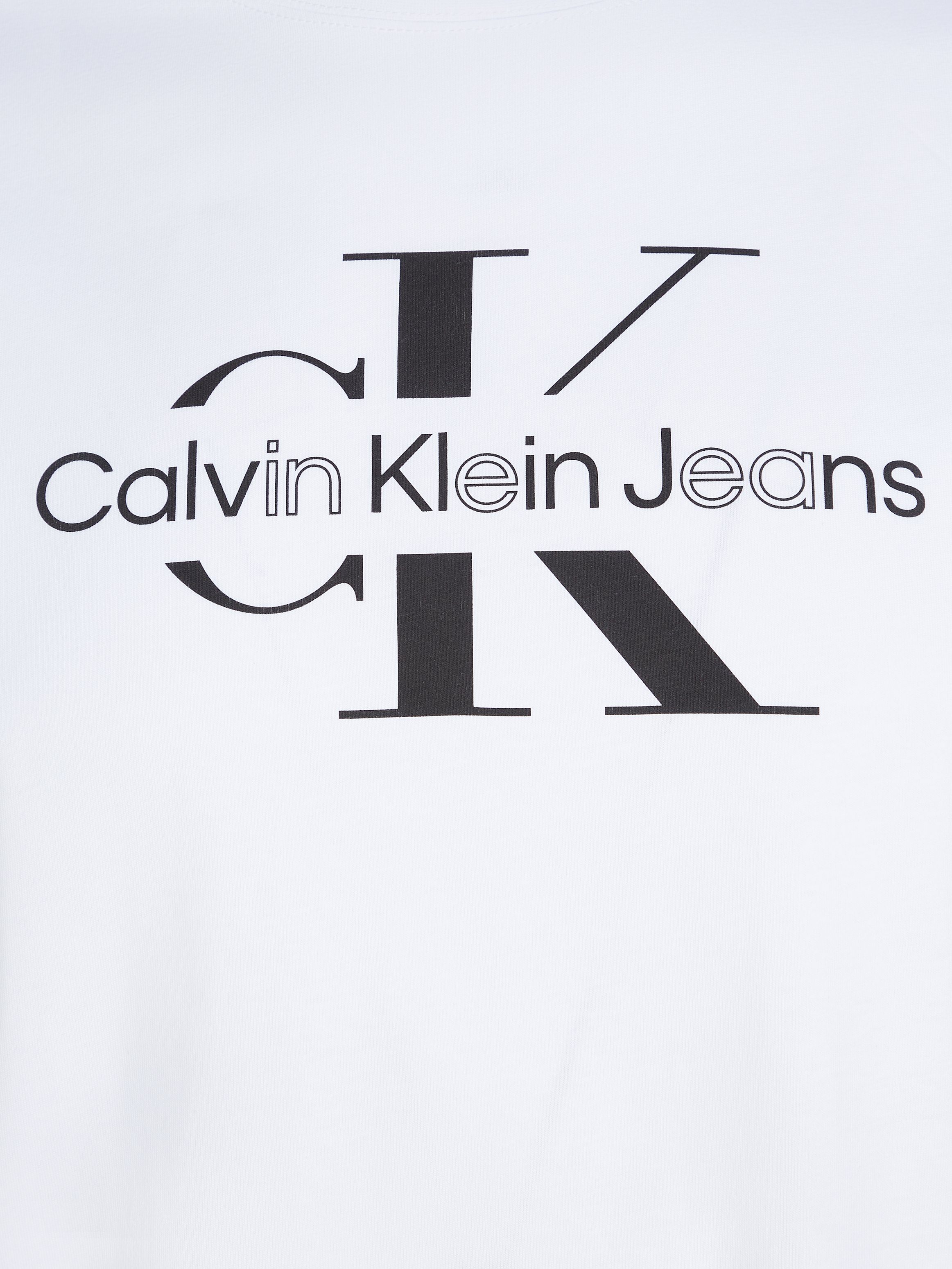 Calvin Klein Jeans Plus T-shirt PLUS DISRUPTED OUTLINE LOGO TEE