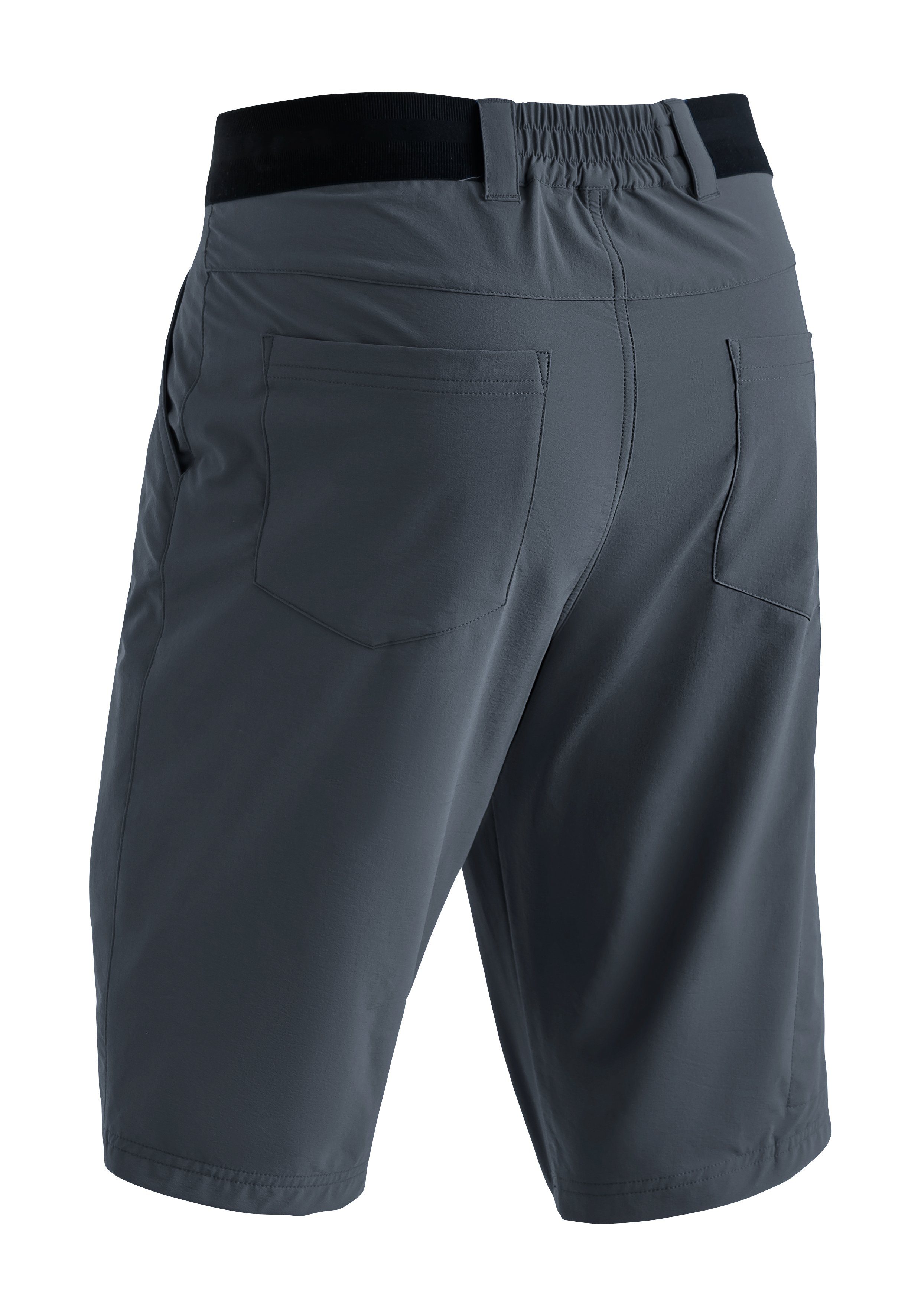 Maier Sports Functionele short Norit Short M Heren shorts, korte outdoorbroek, bermuda met 5 zakken, regular fit