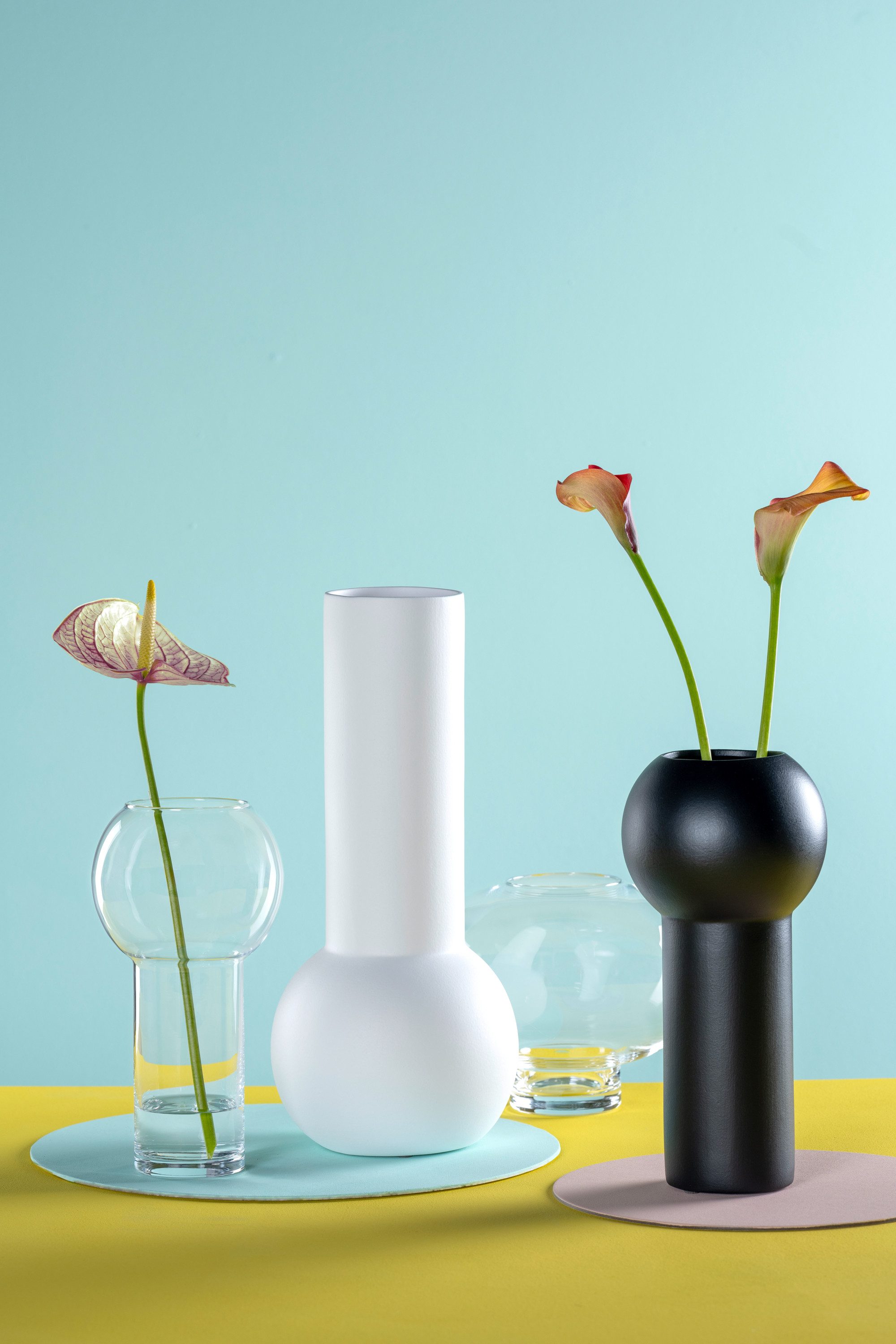 LEONARDO Siervaas Keramiekvaas BOLLA (set, 4 stuks)