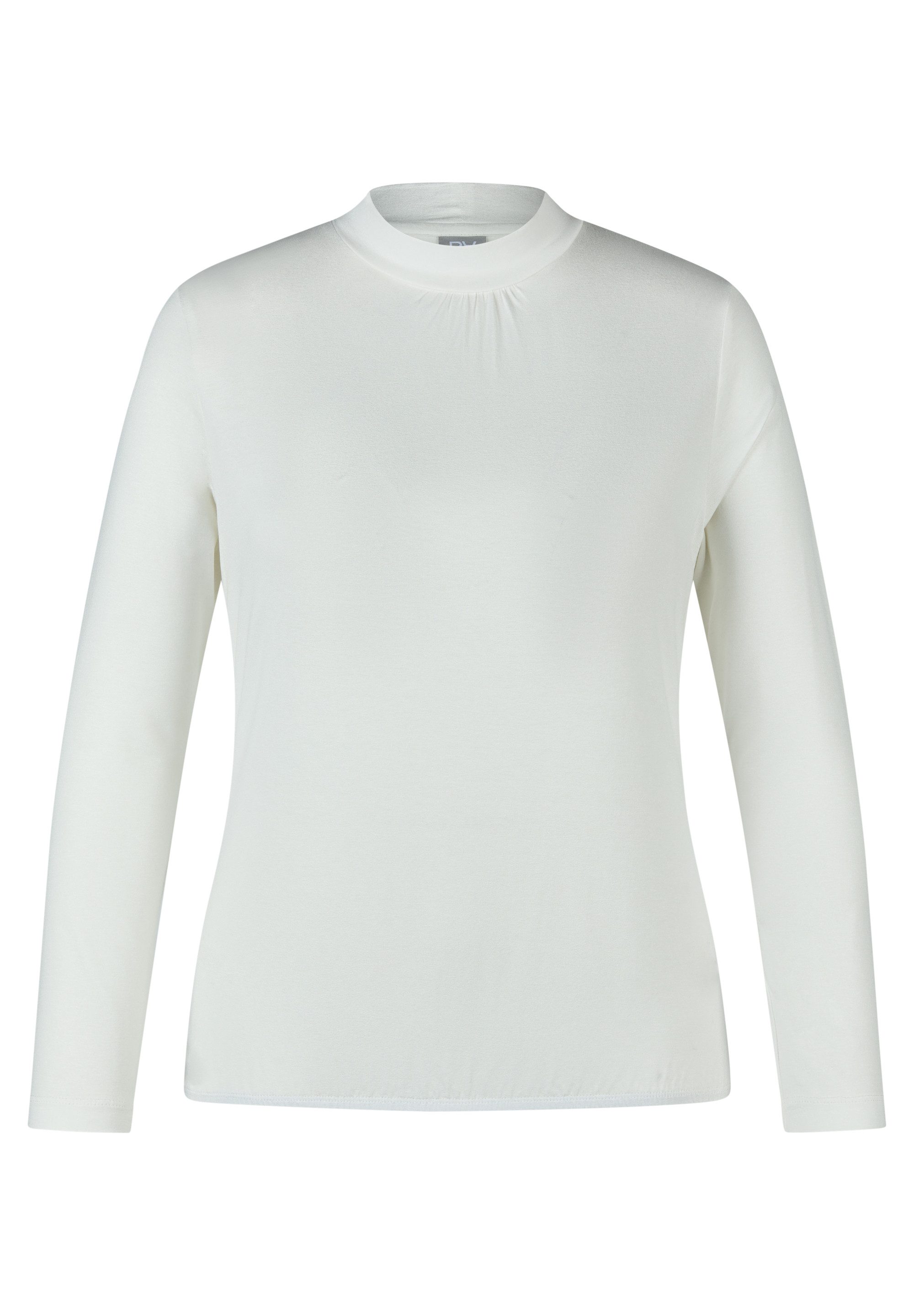 Rabe Shirt met lange mouwen met opstaande kraag en van viscose