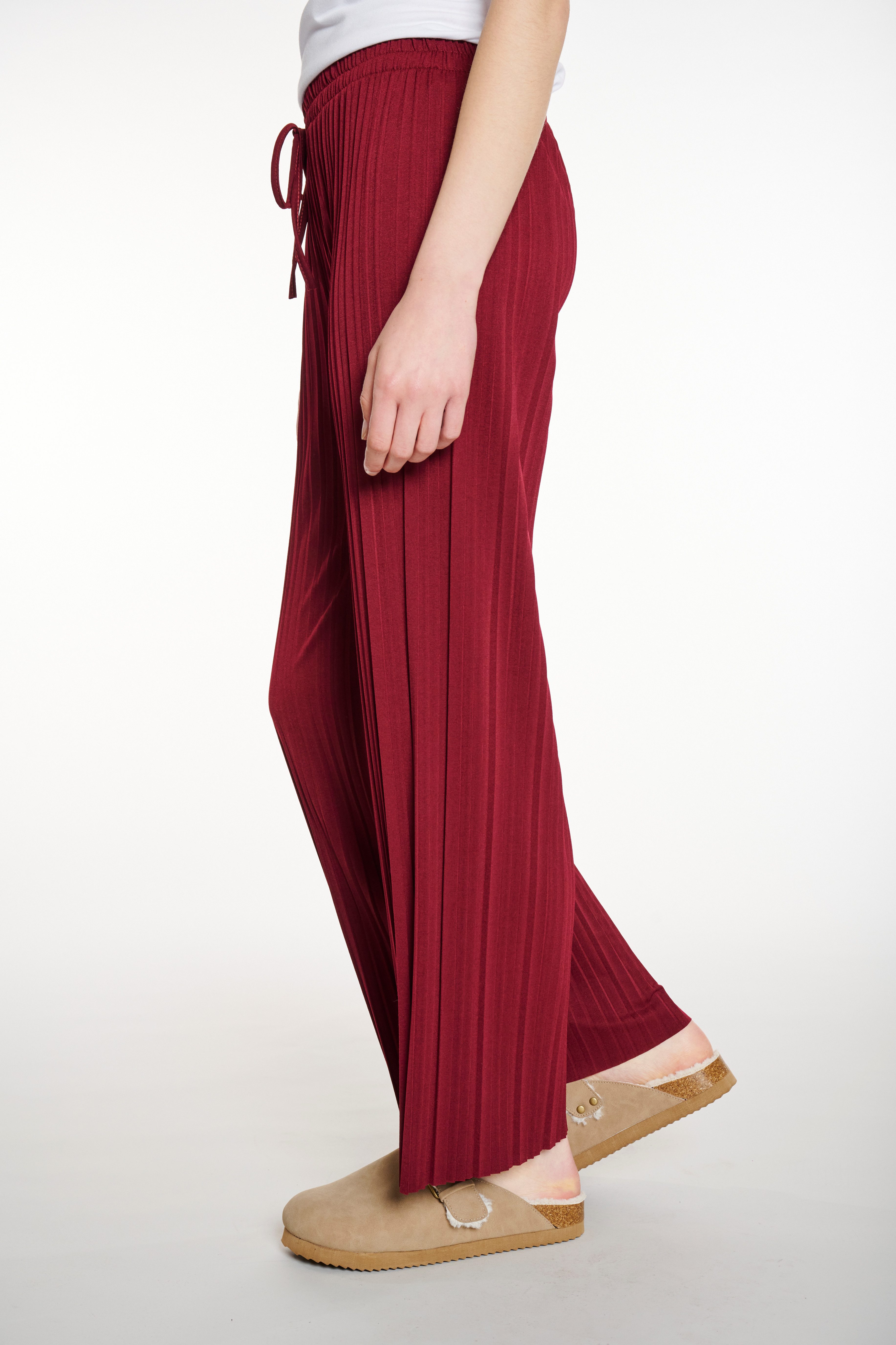 HaILYS Comfortbroek LG P TR Ta44luna Met plisséplooien