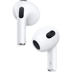 apple wireless in-ear-hoofdtelefoon airpods (3. gen. 2021) met magsafe ladecase wit