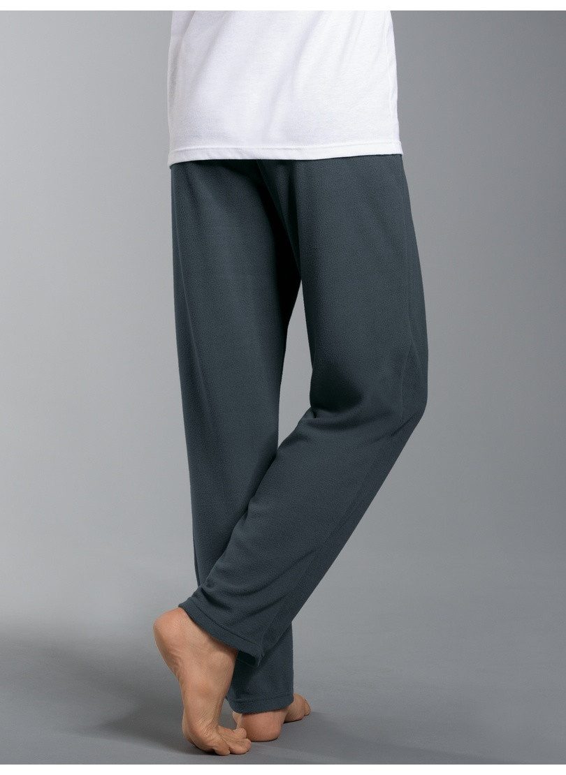 Trigema Fleece-broek TRIGEMA lichte fleece-vrijetijdsbroek (1-delig)
